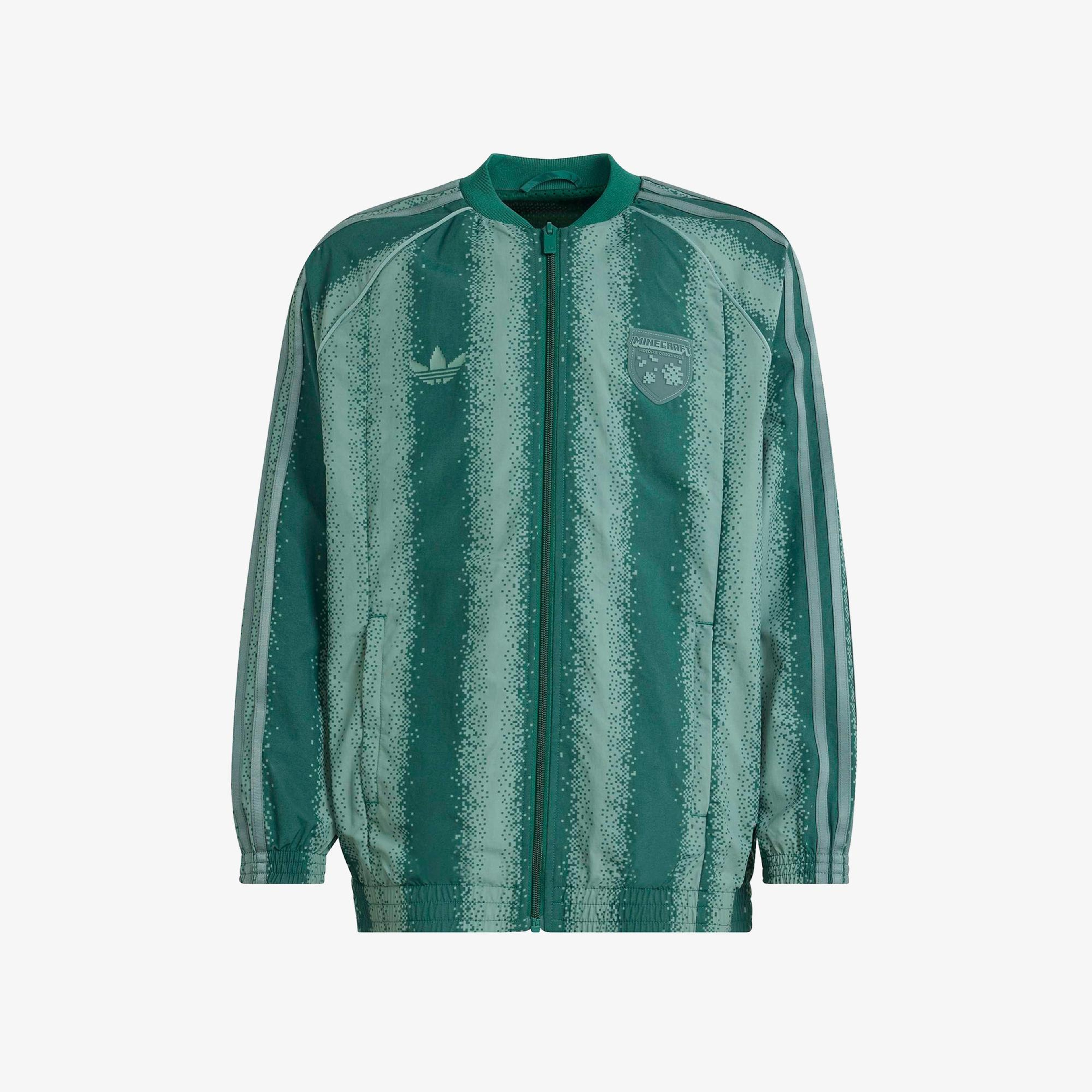 adidas Minecraft Sst Lo Tt Çocuk Yeşil Ceket