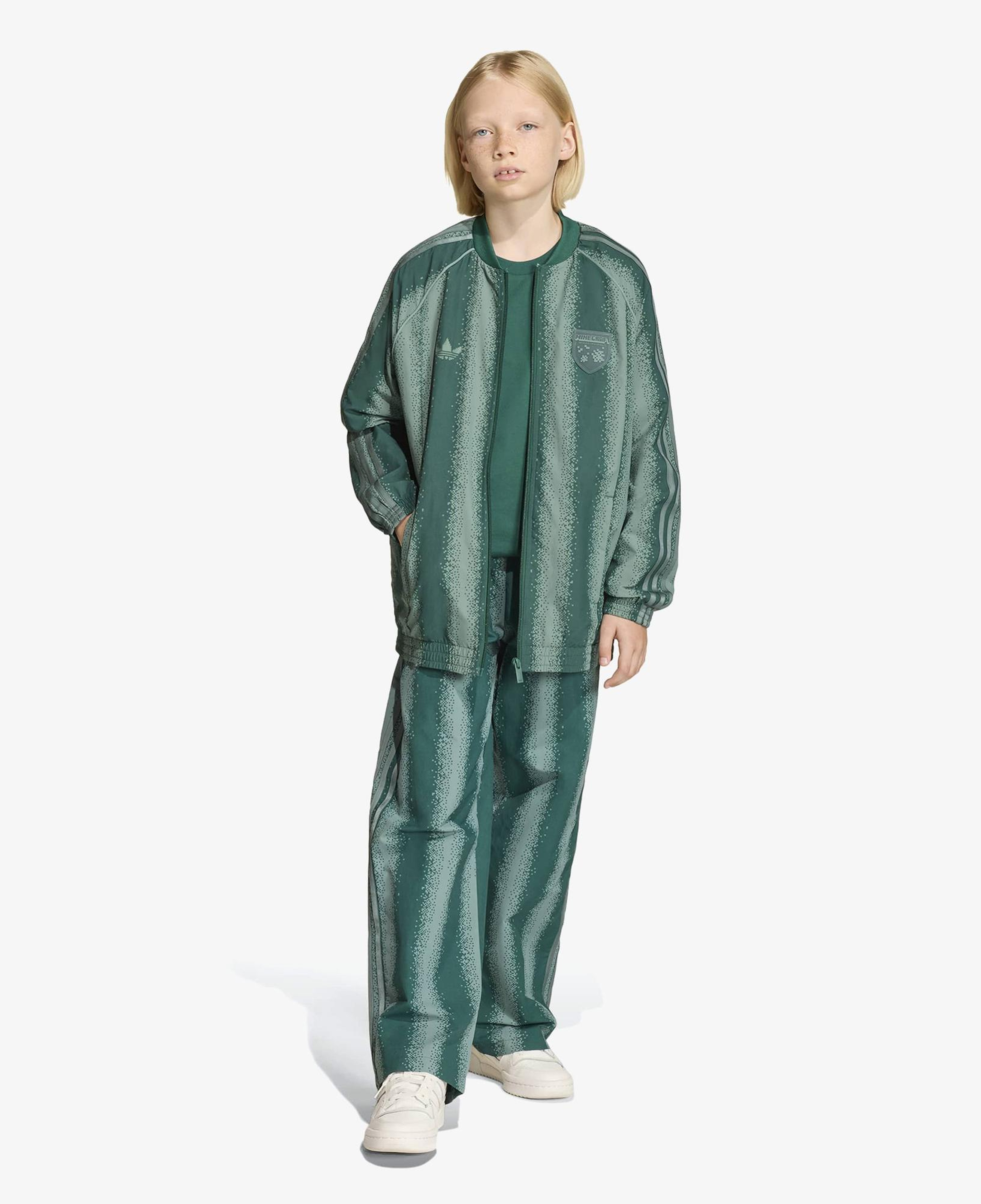 adidas Minecraft Sst Lo Tt Çocuk Yeşil Ceket
