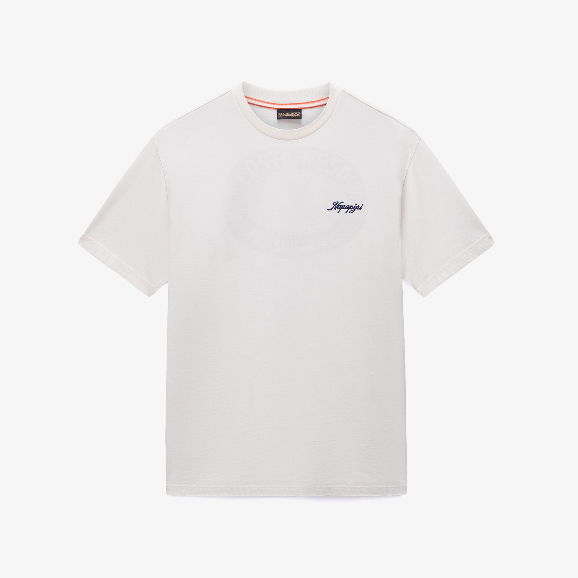 Napapijri S-Fluorite Erkek Beyaz T-Shirt