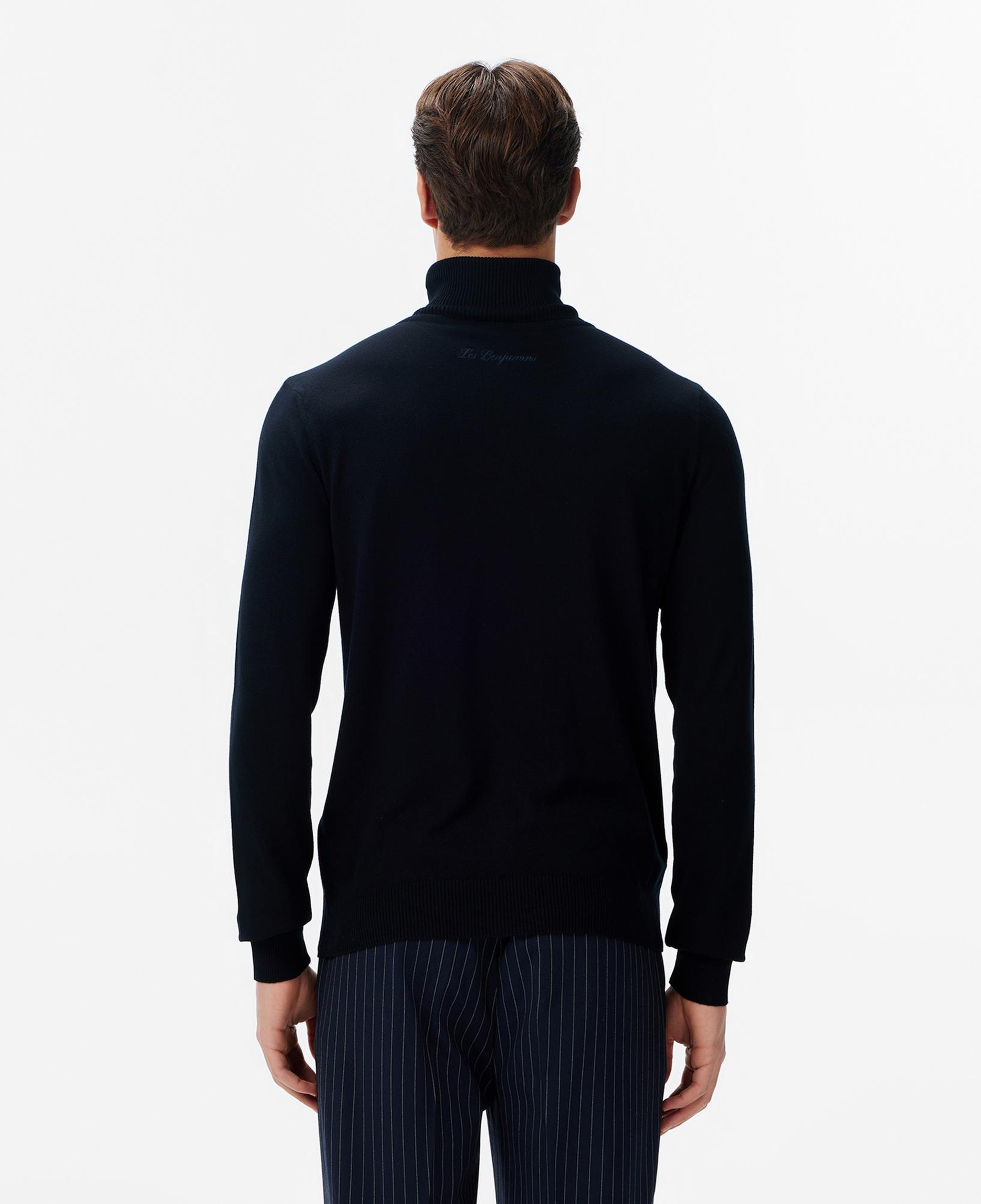 Les Benjamins Classic Fit Erkek Lacivert Triko