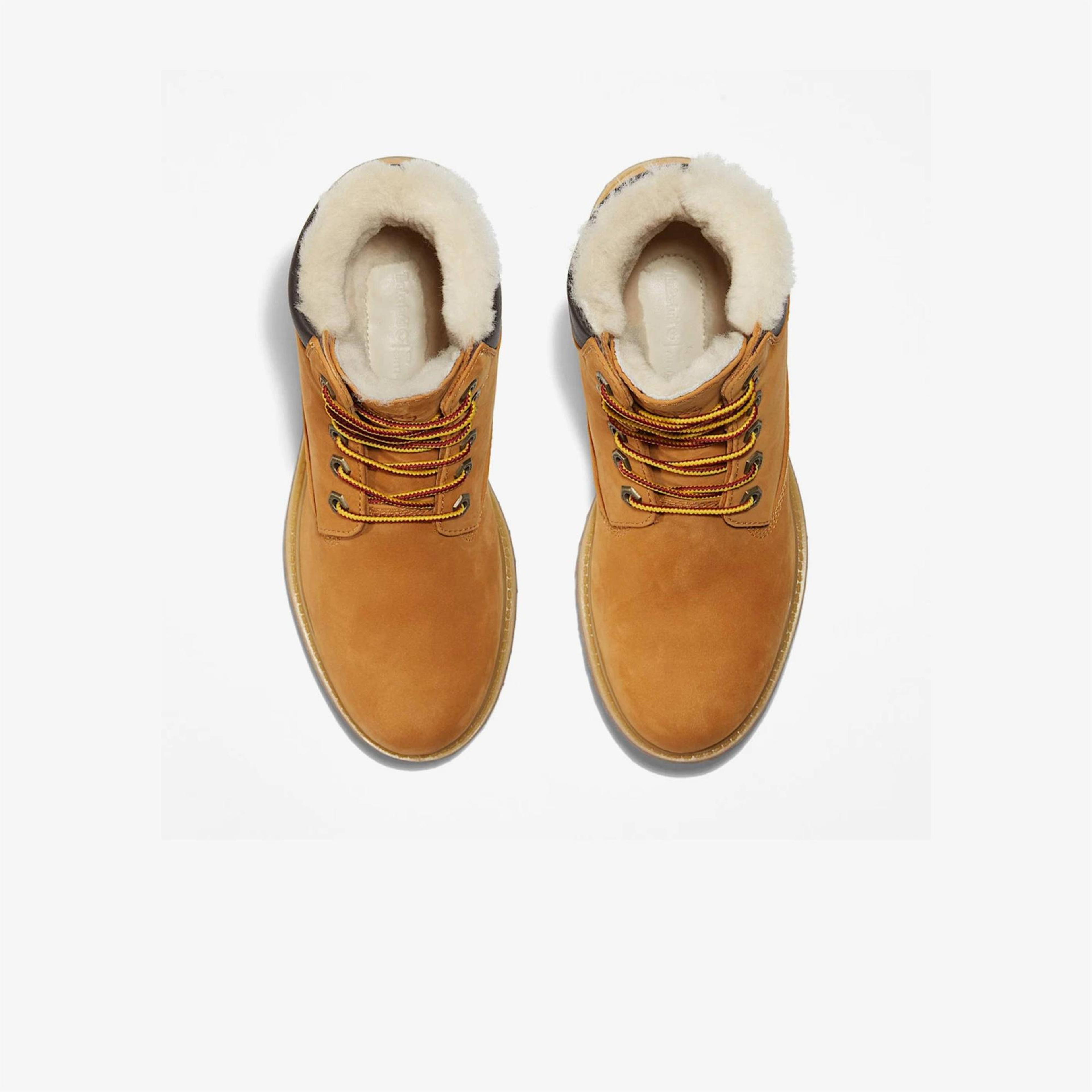 Timberland 15 cm Warm Lined Su Geçirmez Kadın Sarı Bot