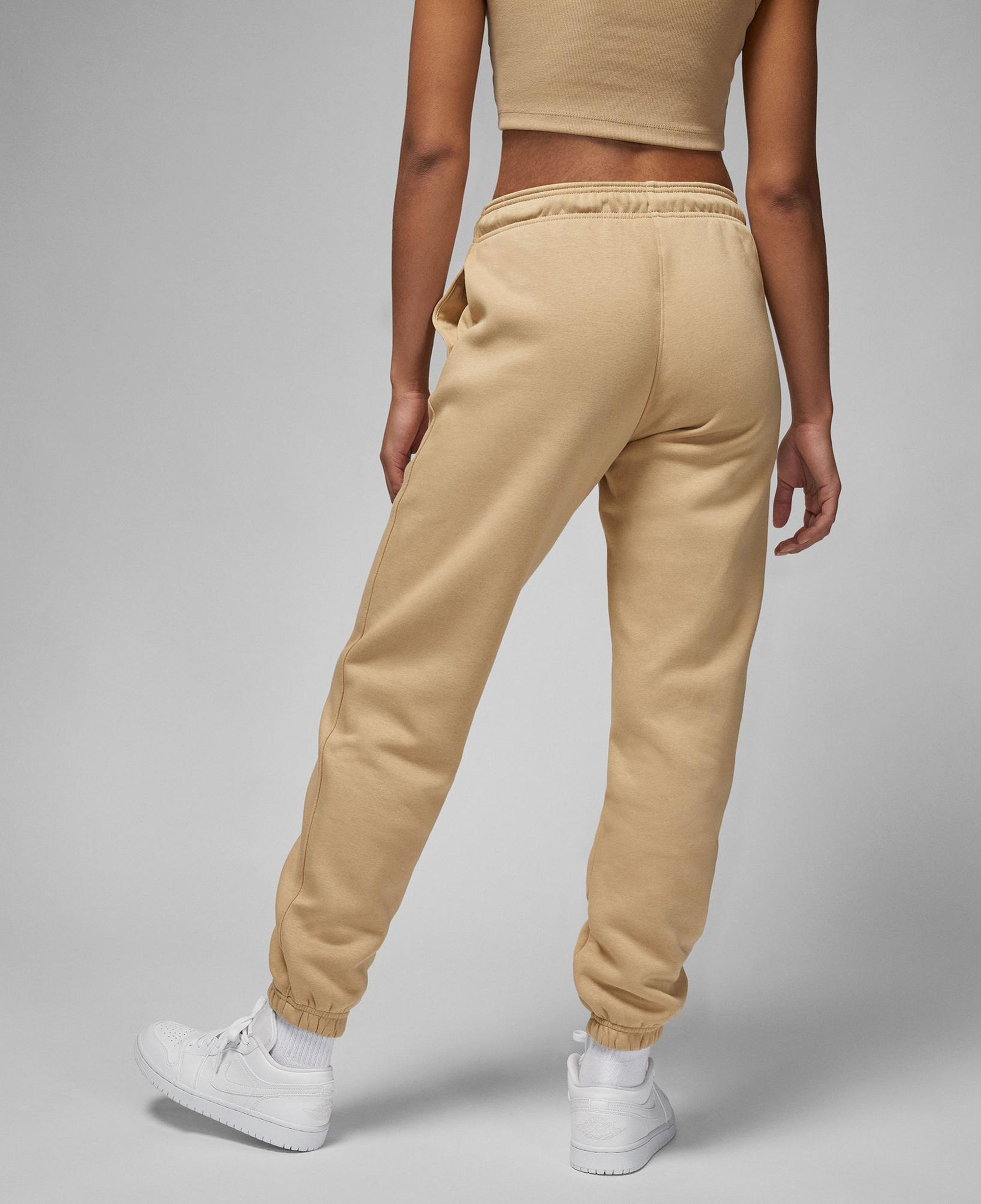 Jordan Brooklyn Fleece Kadın Bej Eşofman Altı