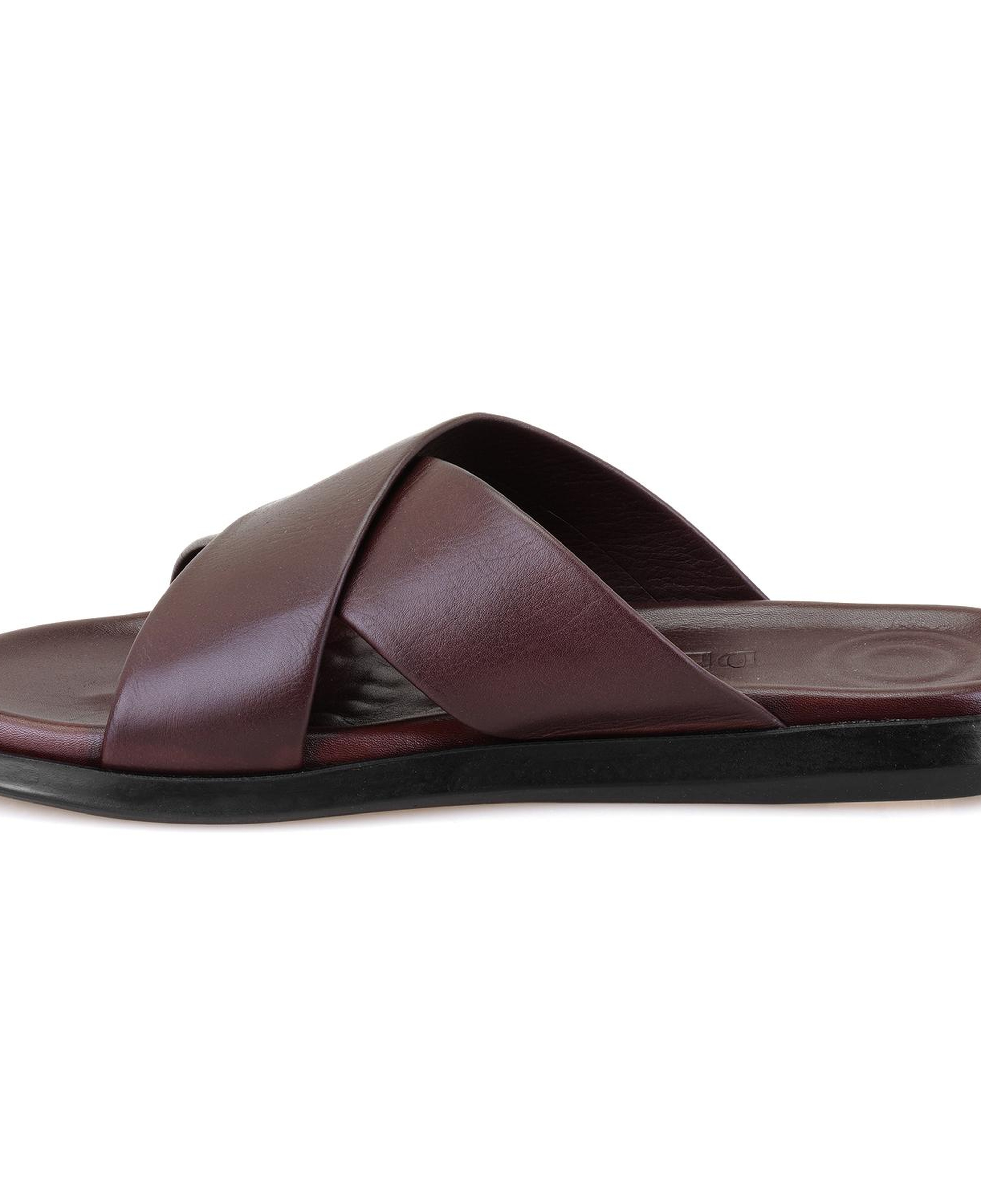 Emely Kahve Erkek Deri Terlik