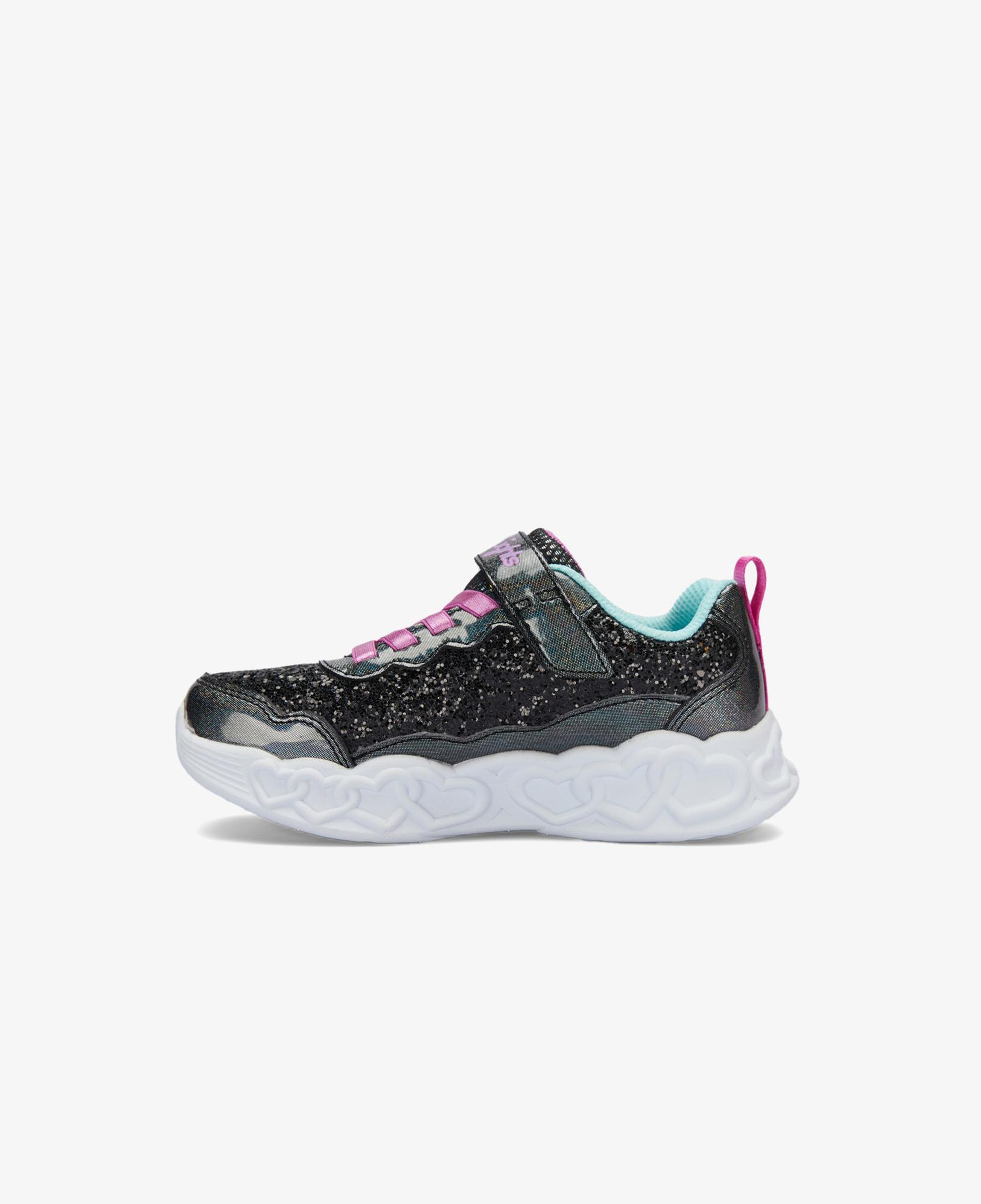 Skechers Infinite Heart Lights Fresh Love Çocuk Siyah Işıklı Spor Ayakkabı