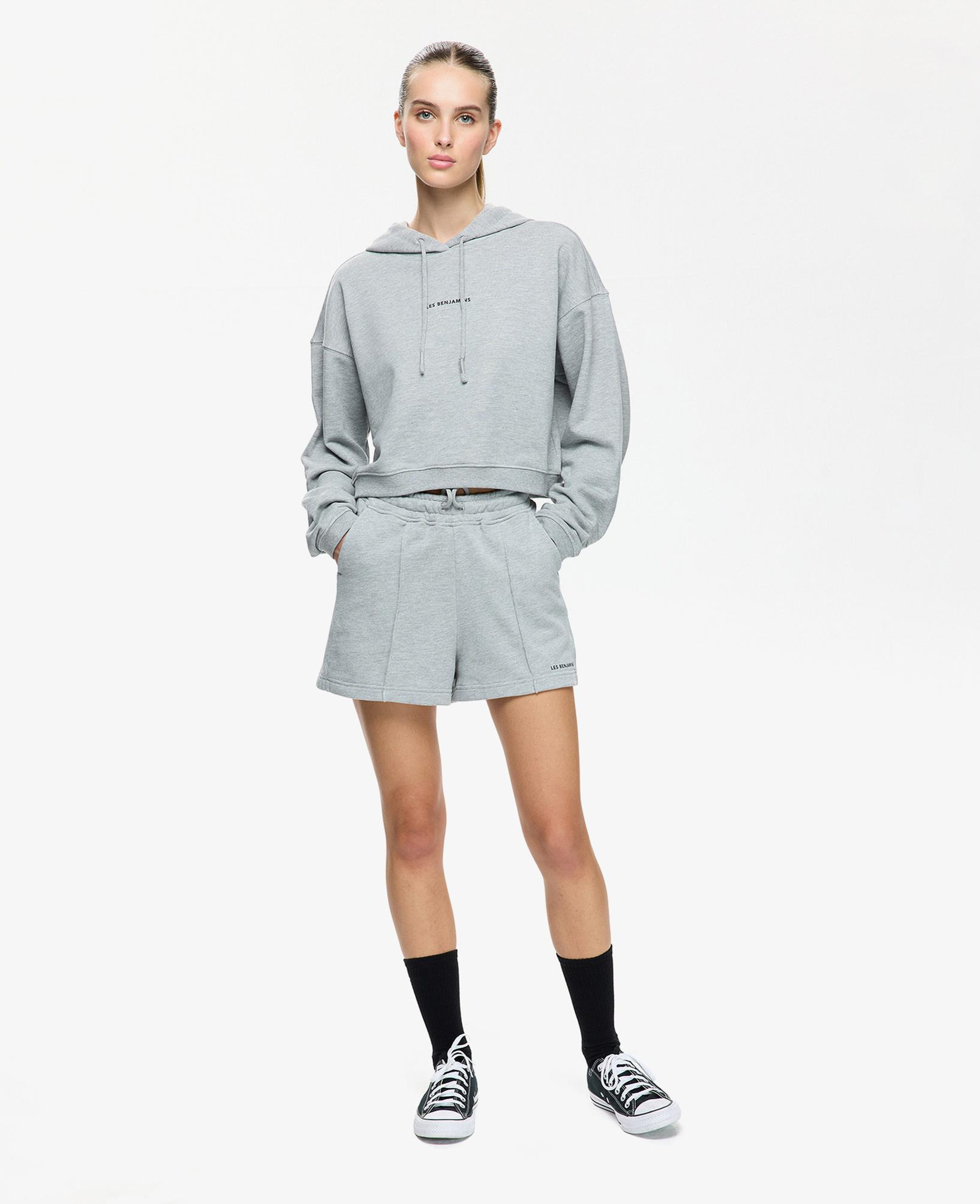 Les Benjamins Kadın Gri Sweatshirt