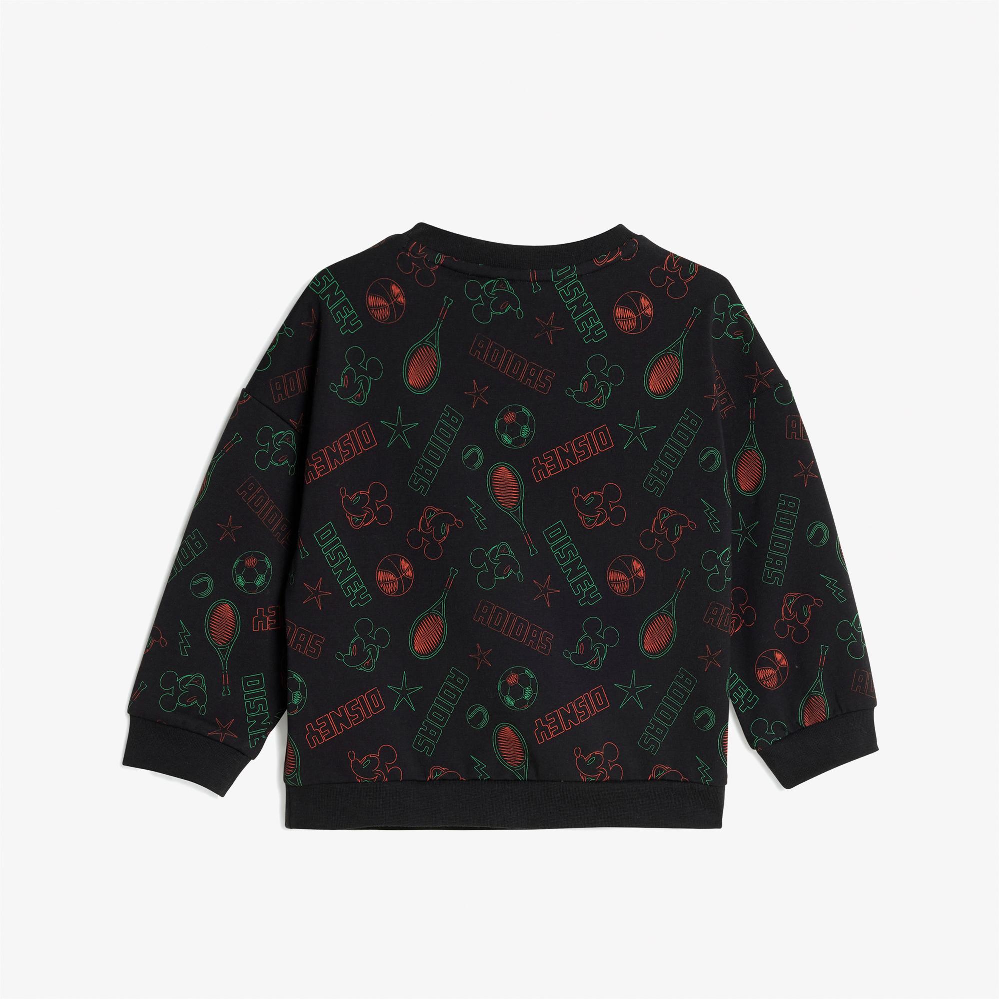 adidas Disney Mickey Mouse Bebek Siyah Eşofman Takımı