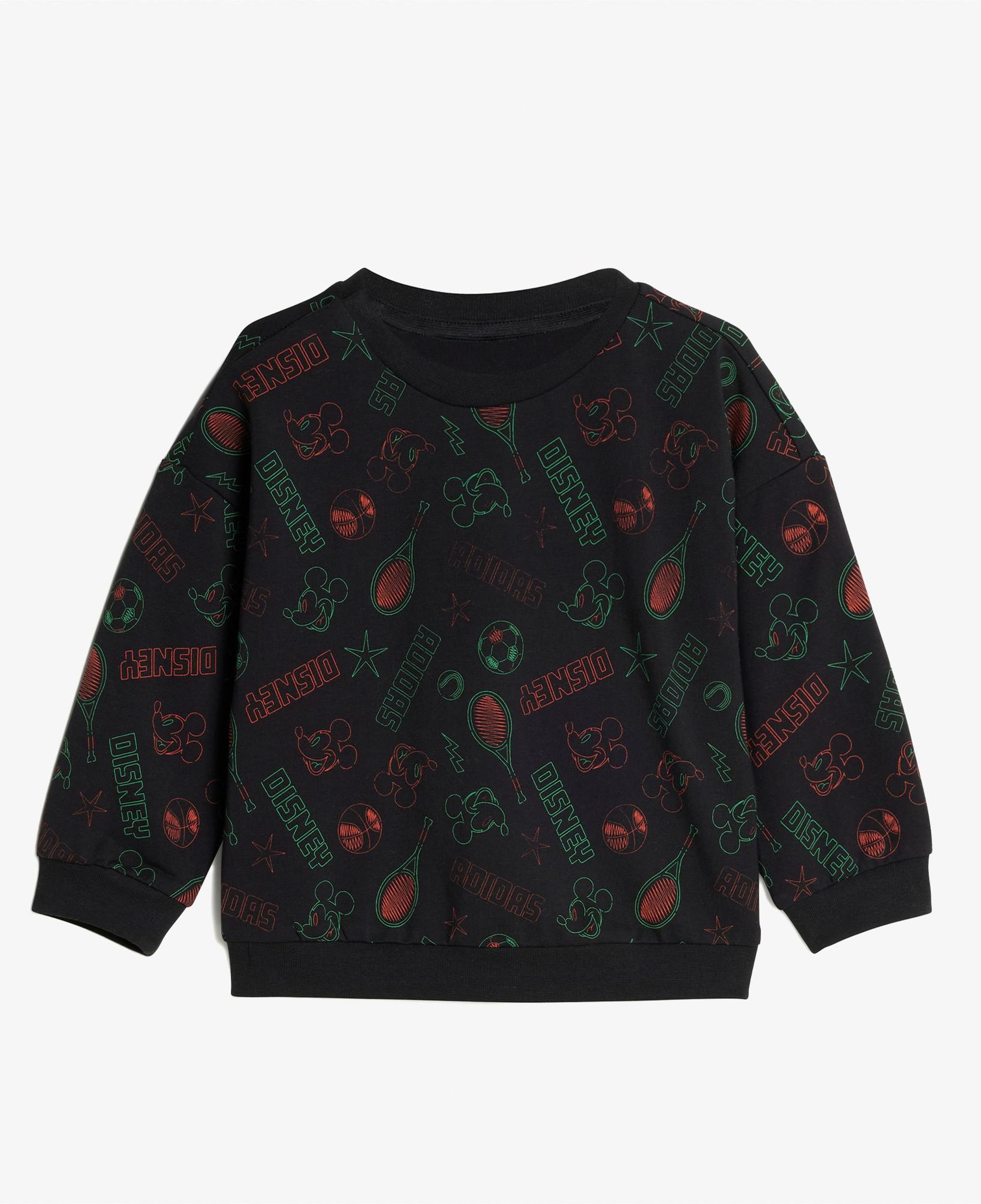 adidas Disney Mickey Mouse Bebek Siyah Eşofman Takımı