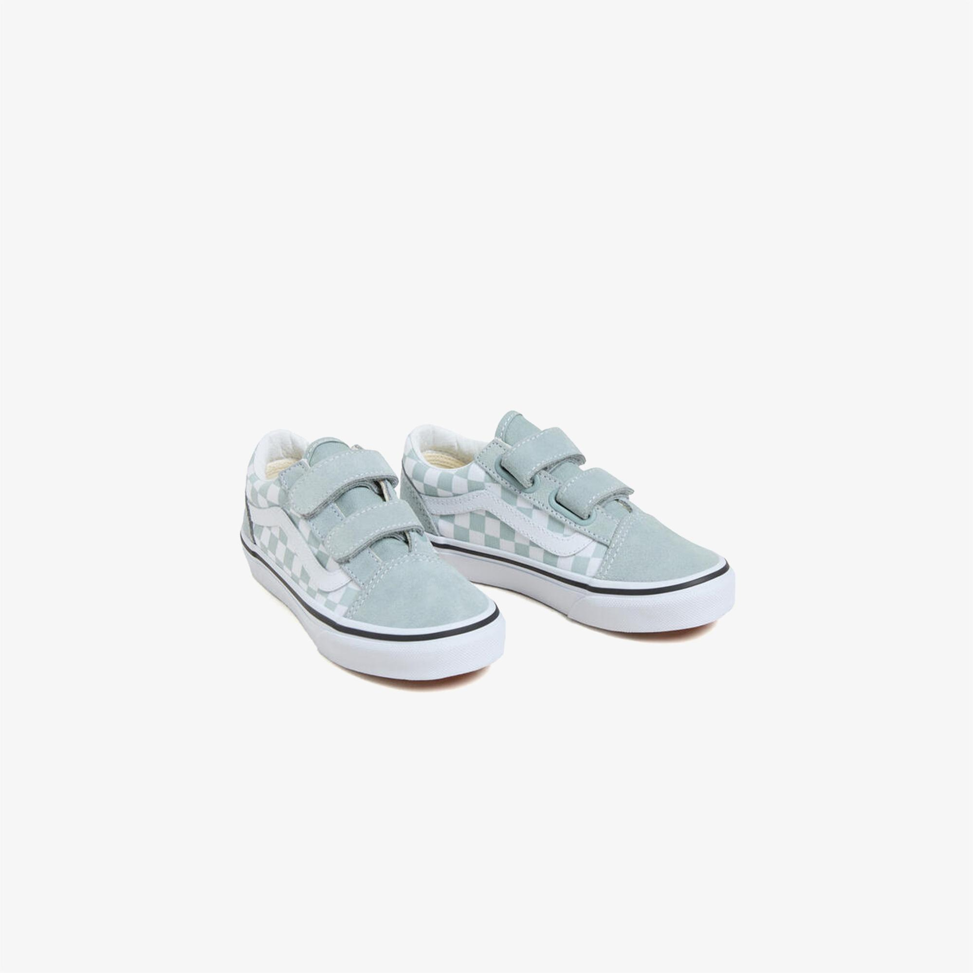 Vans Old Skool V Çocuk Gri Sneaker