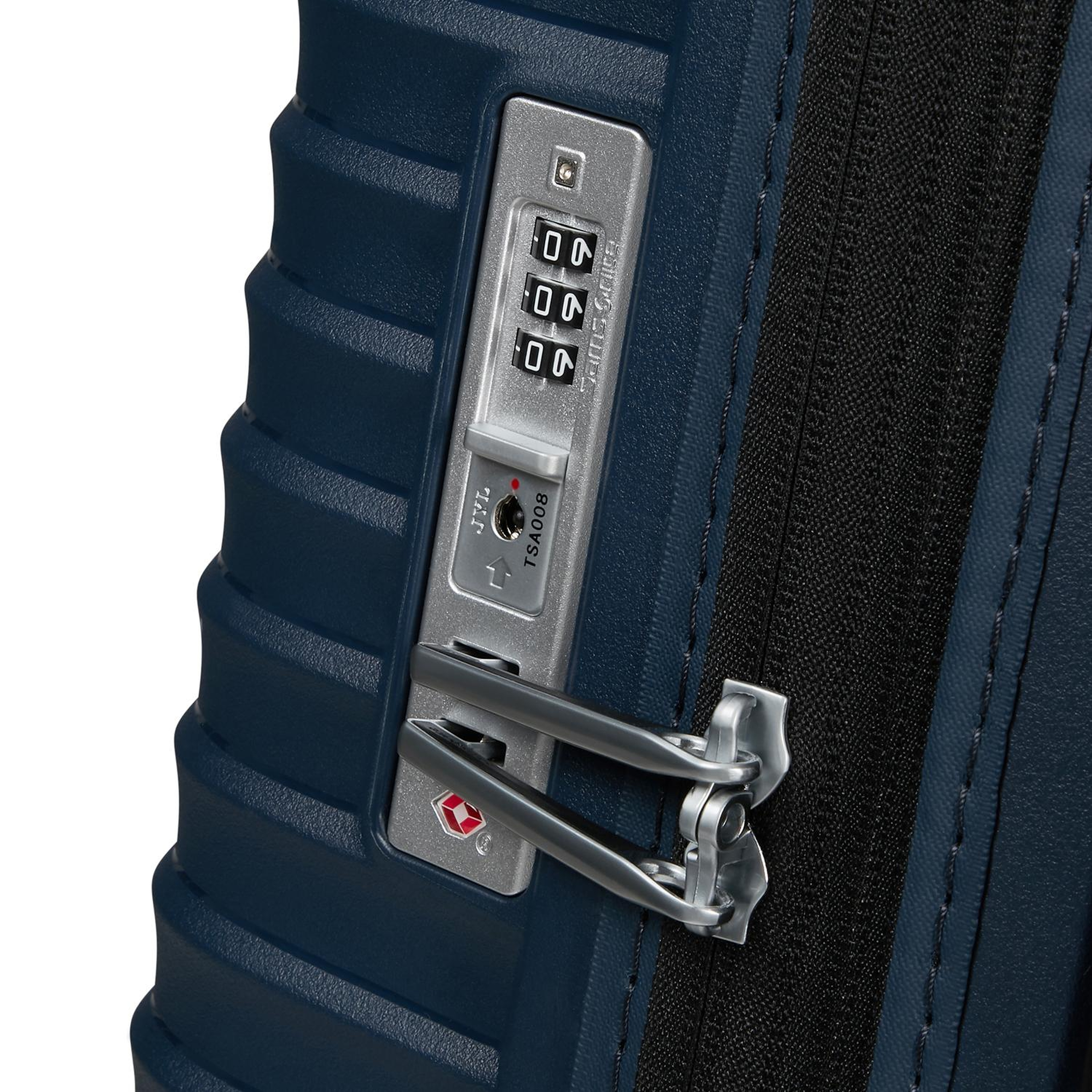 Samsonite Lacivert Upscape Körüklü Orta Boy Valiz