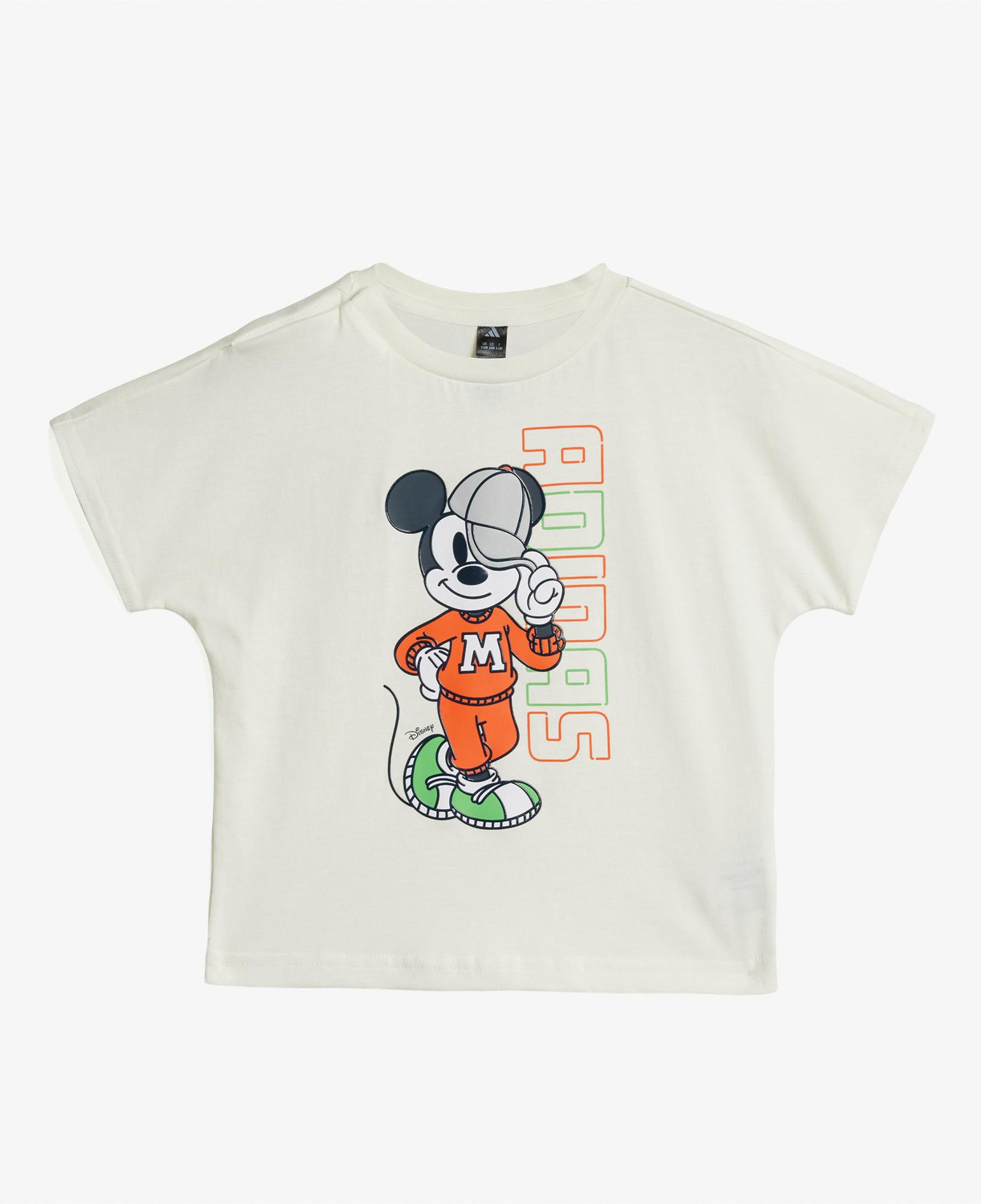 adidas Disney Mickey Mouse Bebek Beyaz T-Shirt