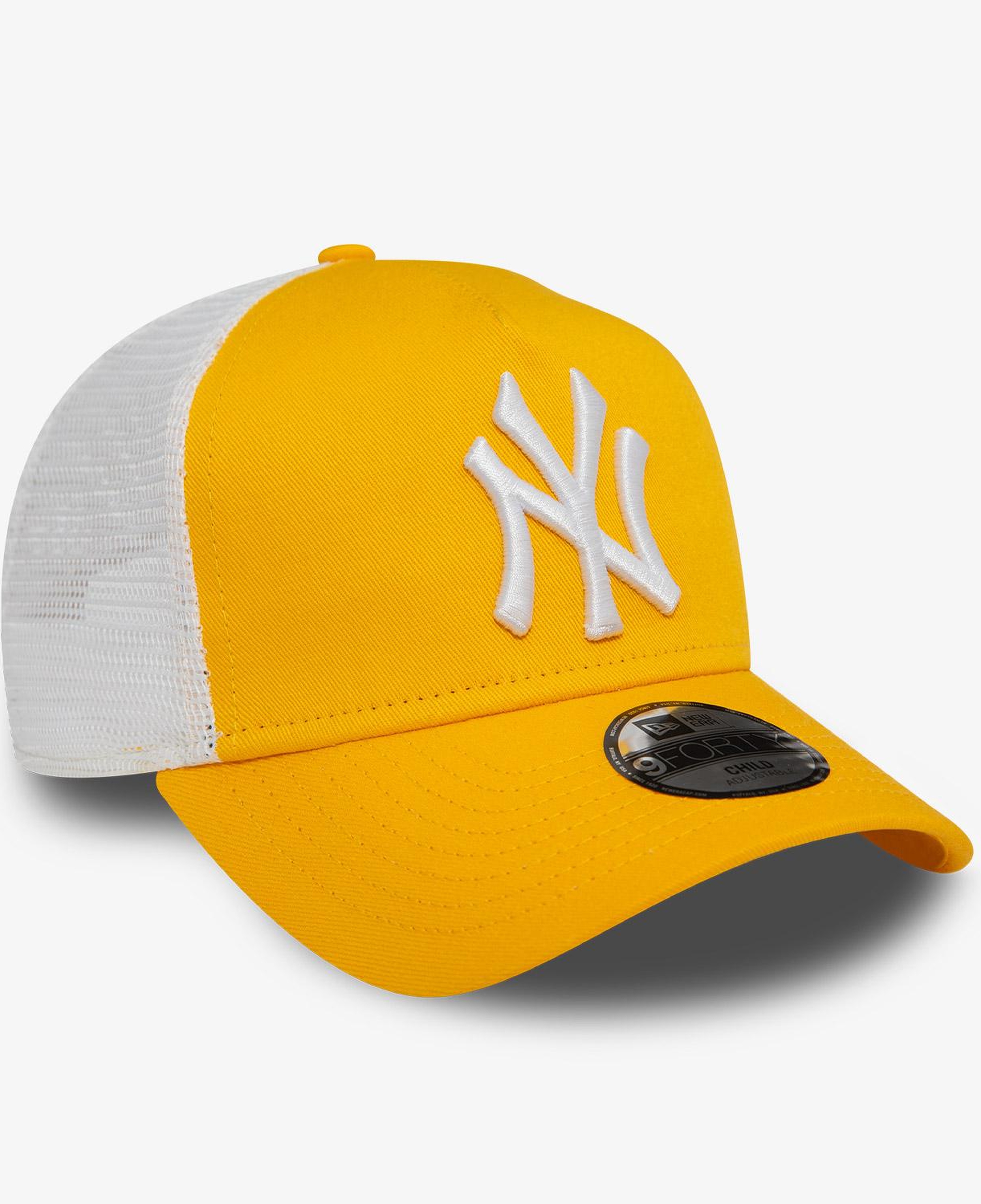 New Era New York Yankees Team Outline 9FORTY Çocuk Sarı Şapka