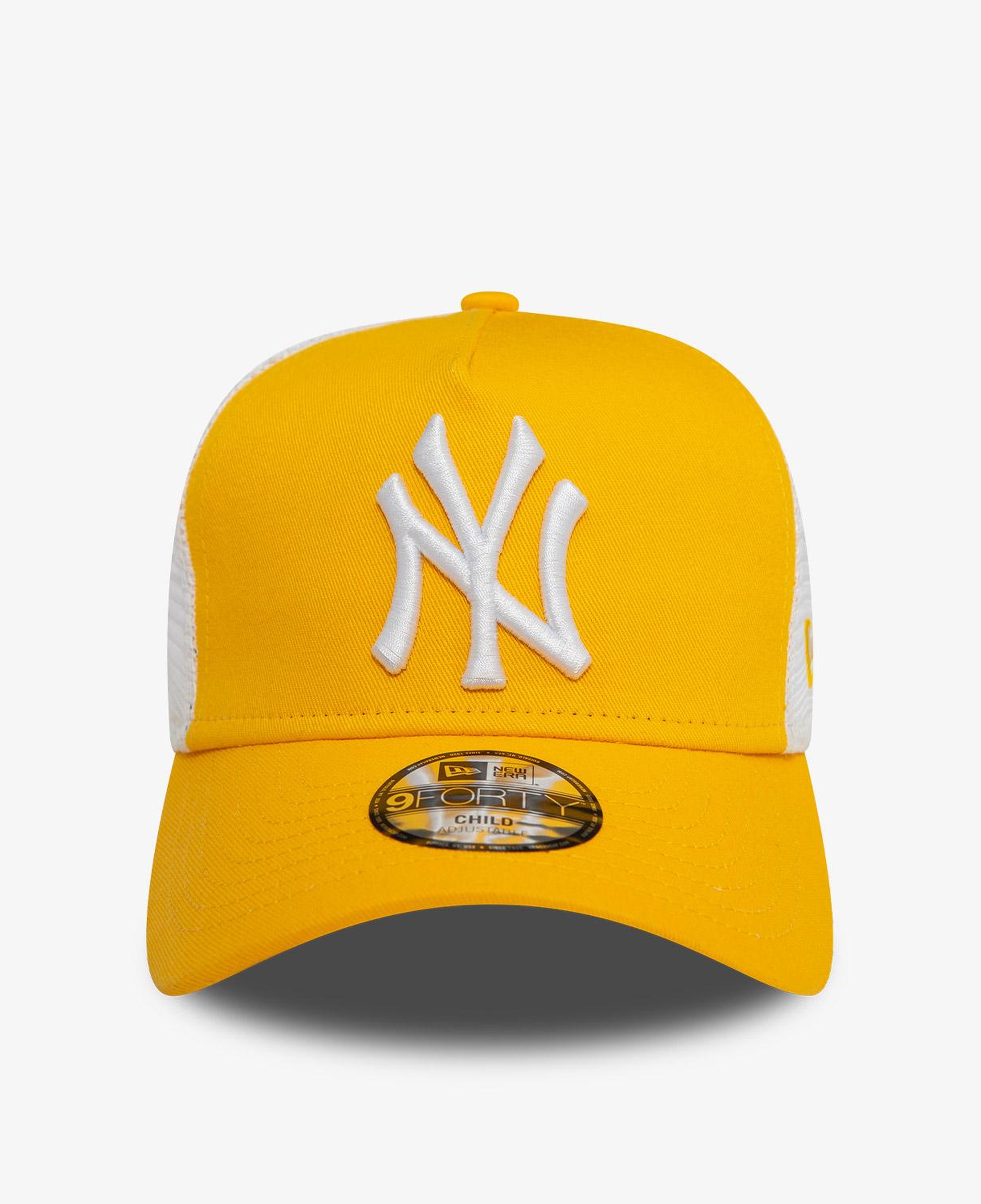 New Era New York Yankees Team Outline 9FORTY Çocuk Sarı Şapka