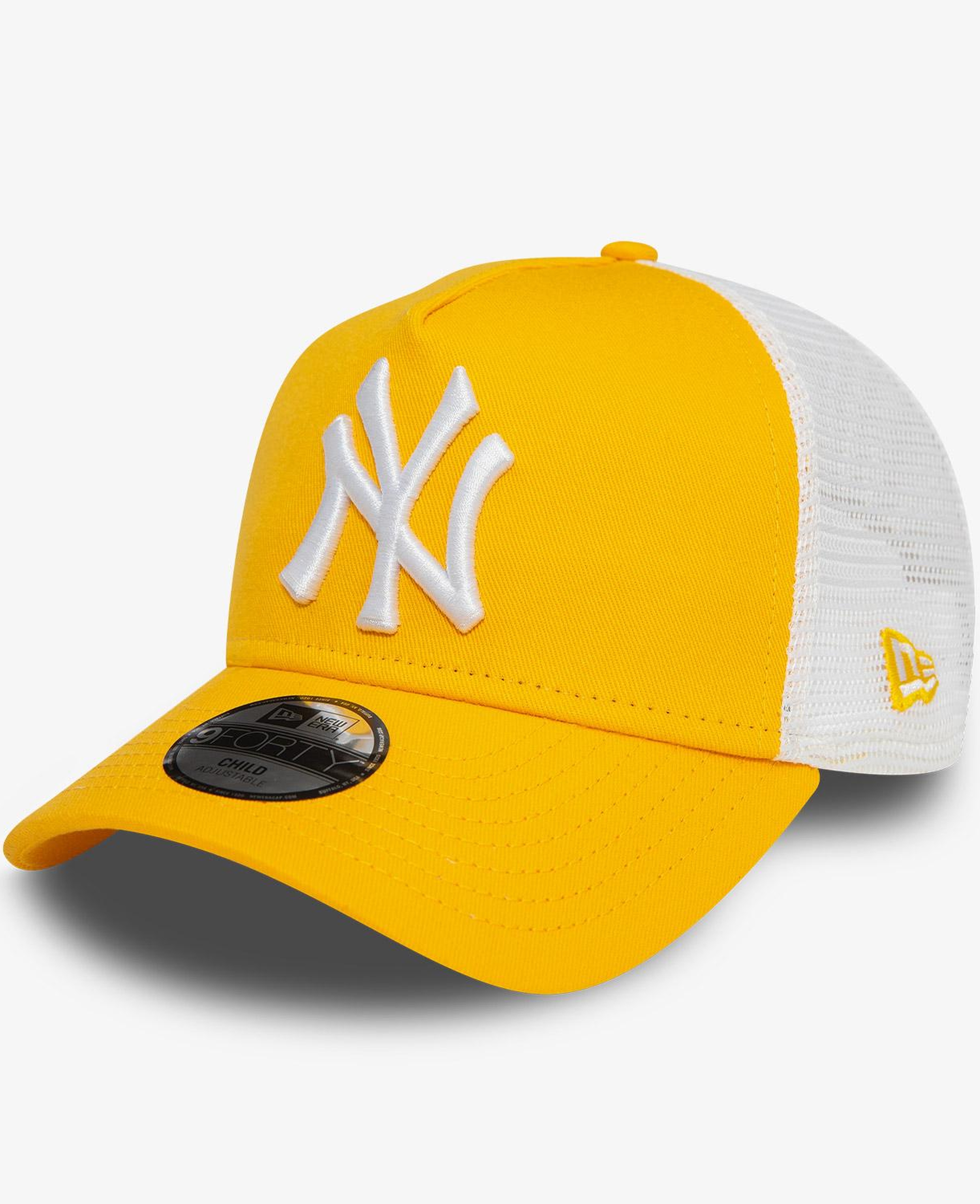 New Era New York Yankees Team Outline 9FORTY Çocuk Sarı Şapka