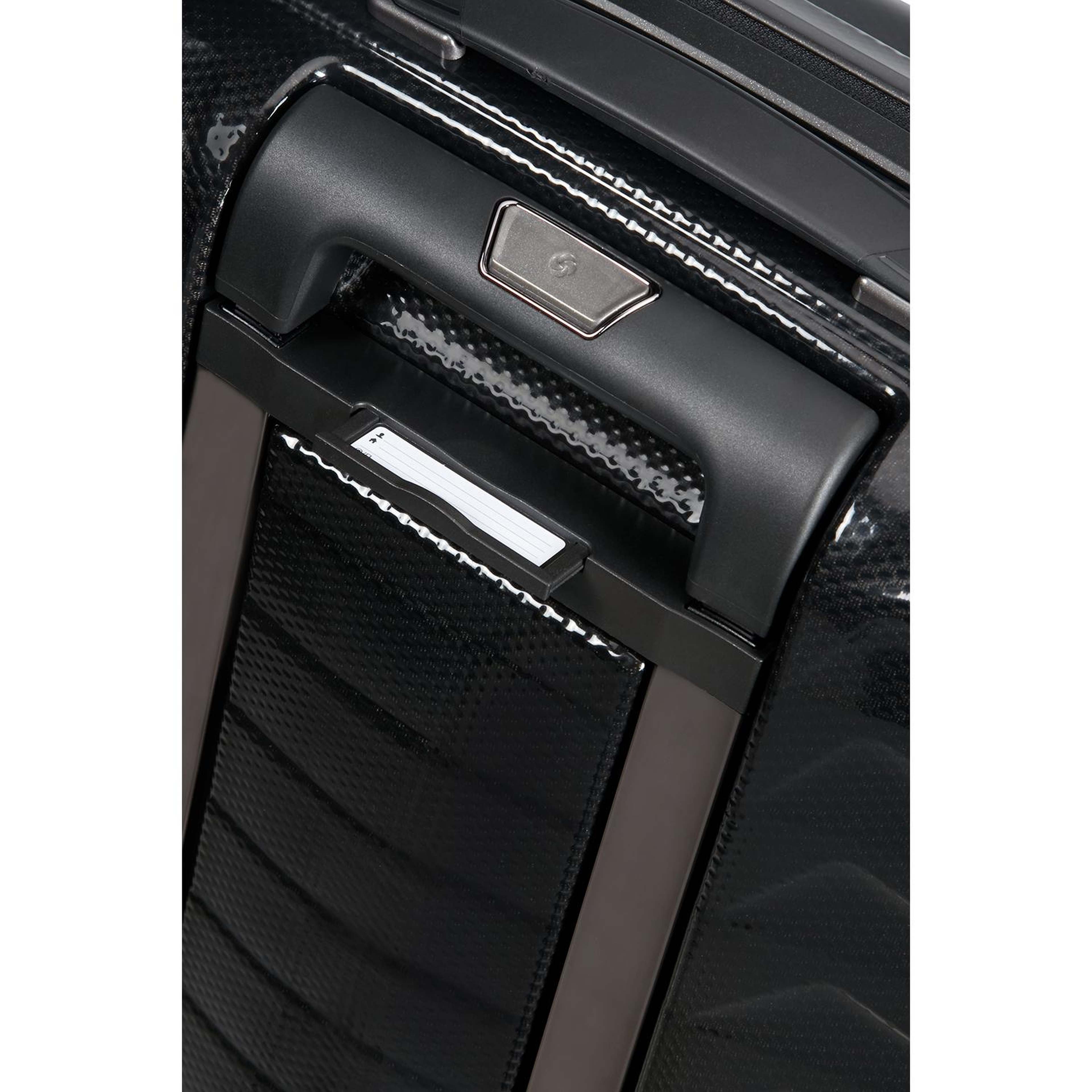 Samsonite Siyah Proxis - Spinner 4 Tekerlekli Körüklü Kabin Boy Valiz 55cm