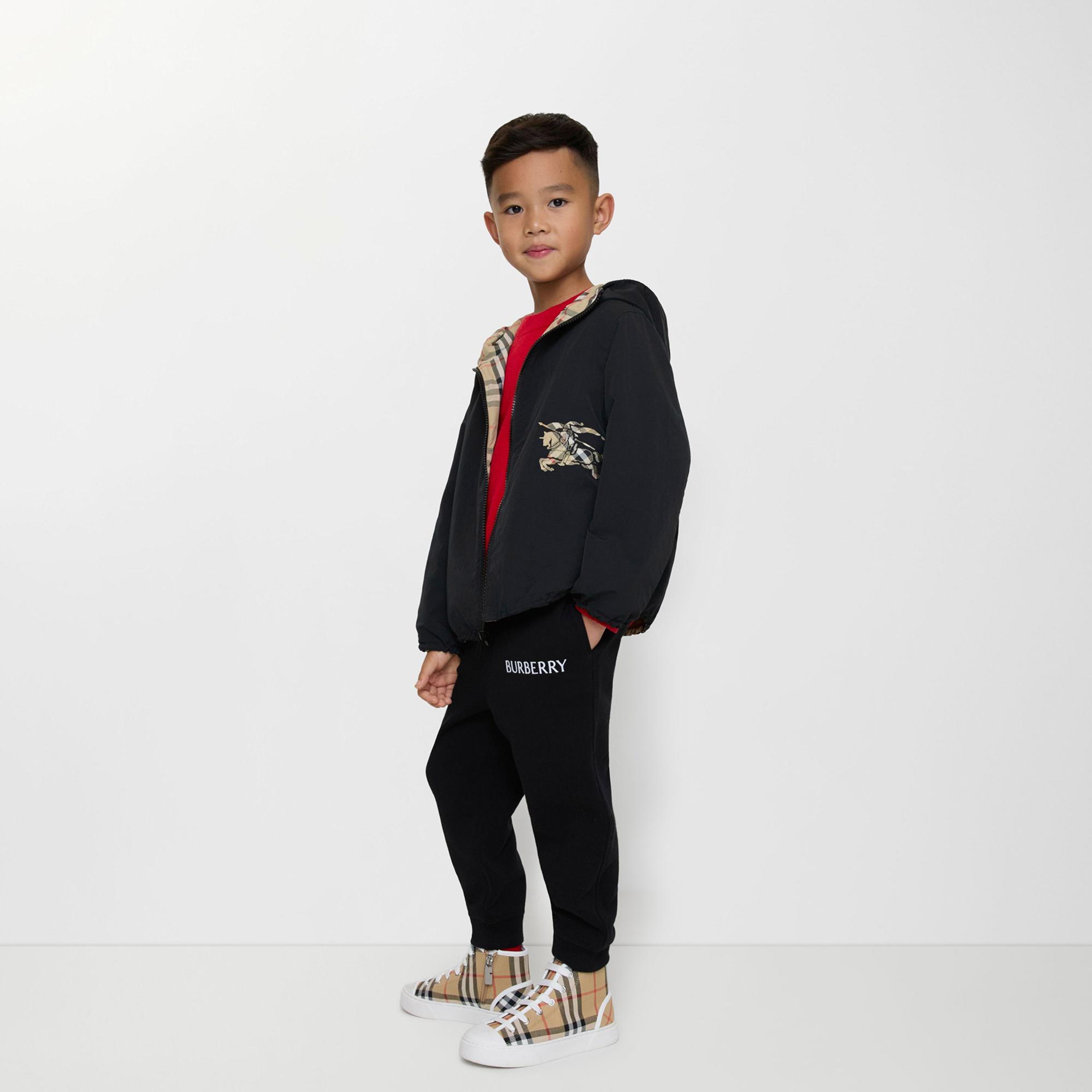 Burberry Reece Check Çocuk Bej Mont