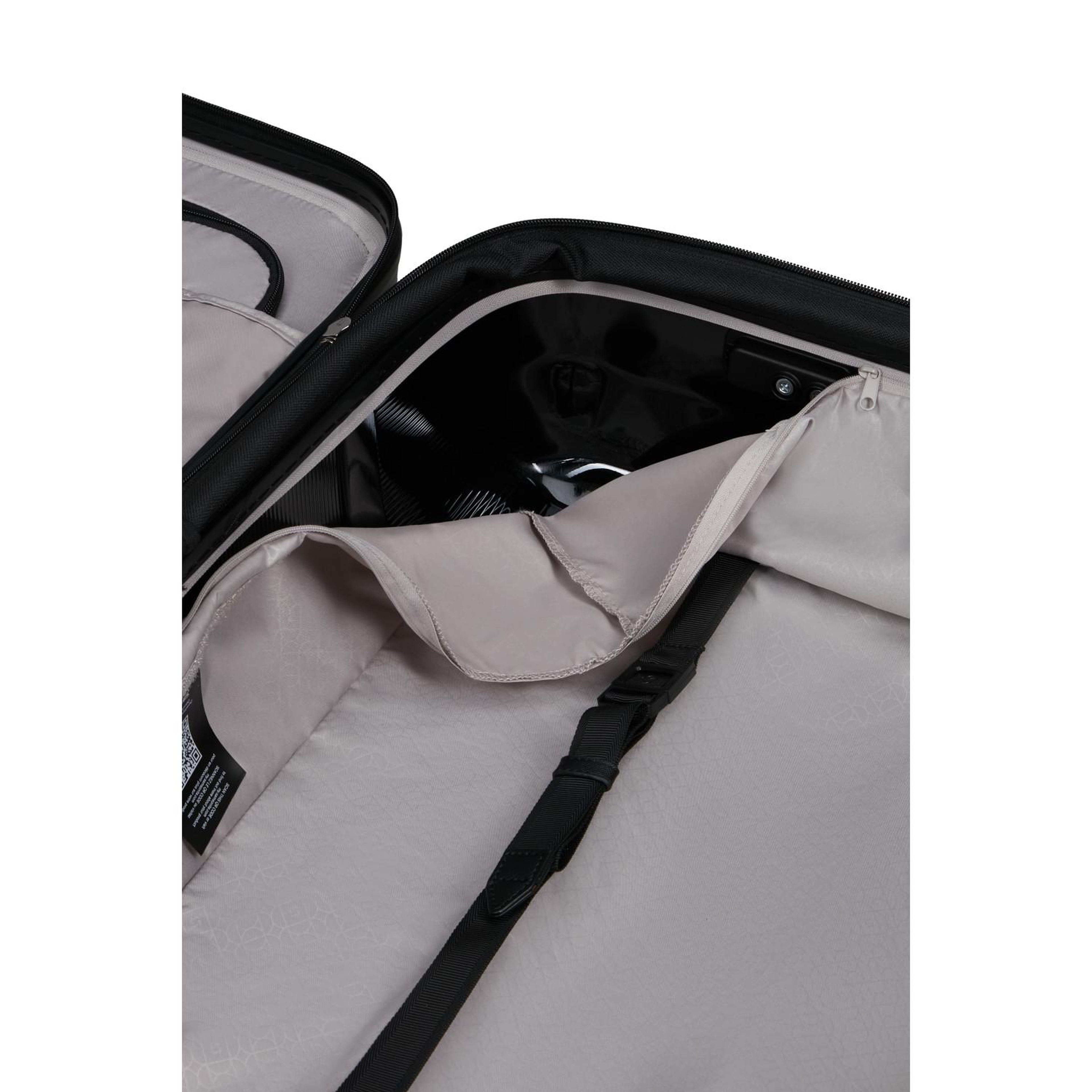 Samsonite Siyah Image Spinner Körüklü - 55/20 Kabin Boy Valiz