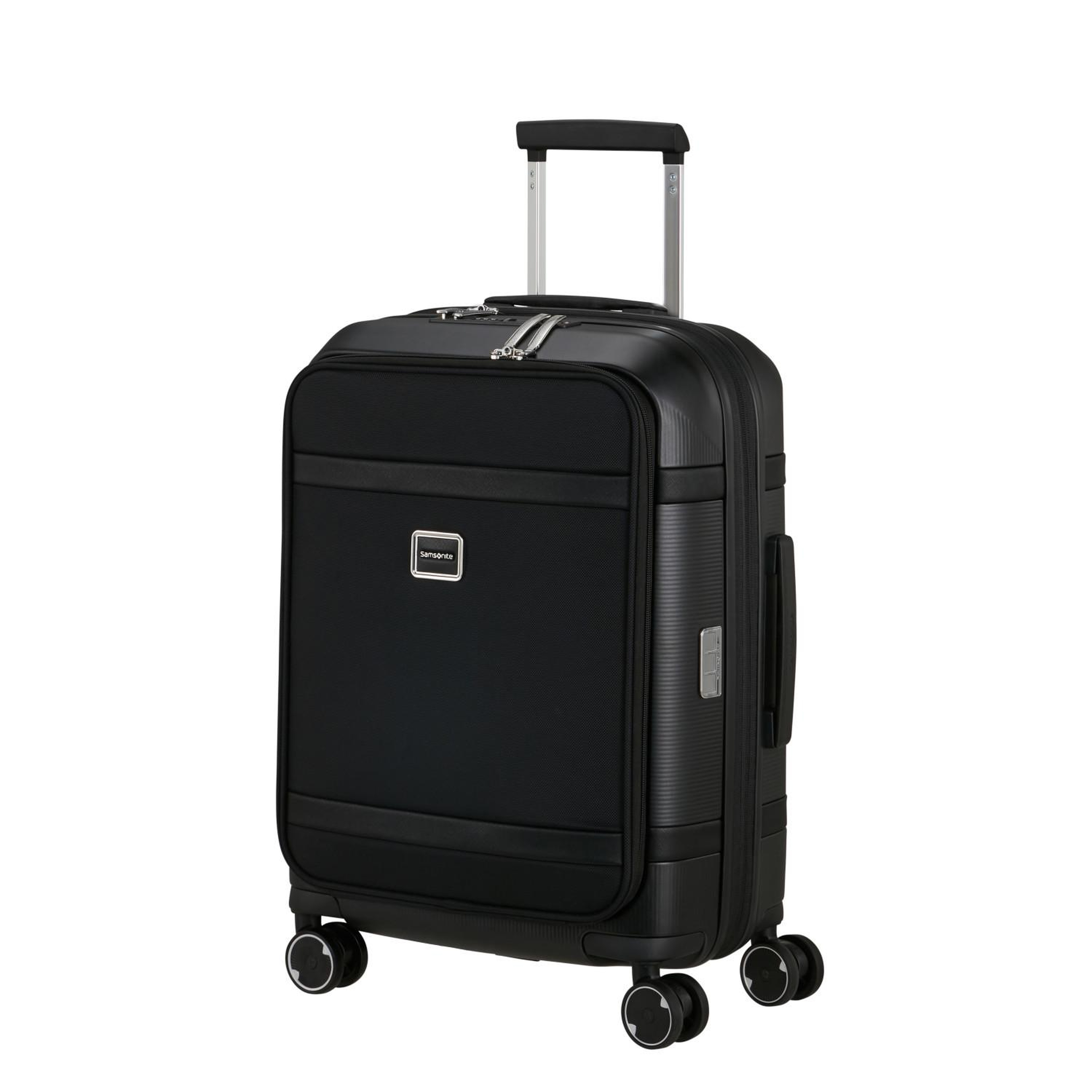 Samsonite Siyah Image Spinner Körüklü - 55/20 Kabin Boy Valiz