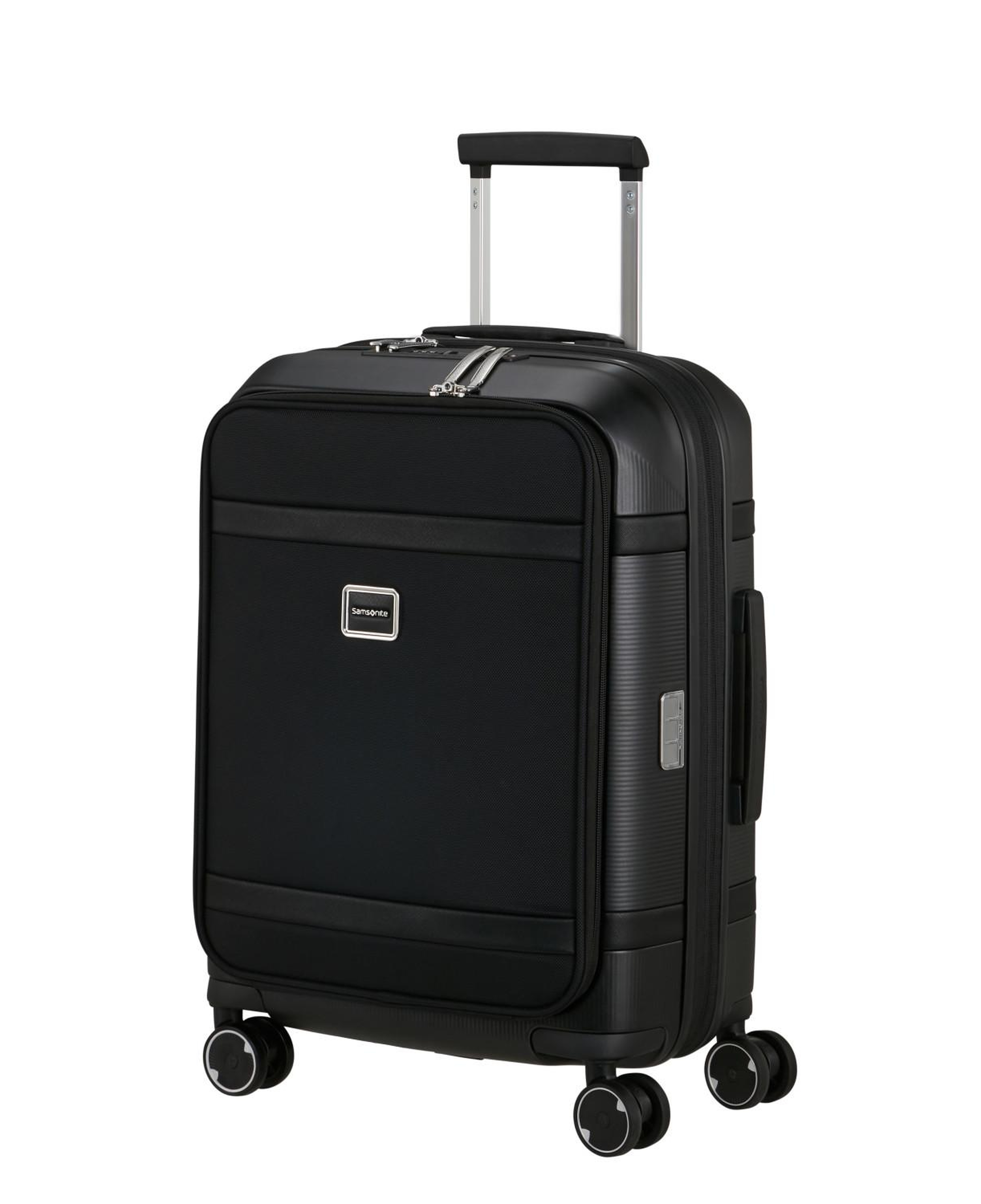 Samsonite Siyah Image Spinner Körüklü - 55/20 Kabin Boy Valiz