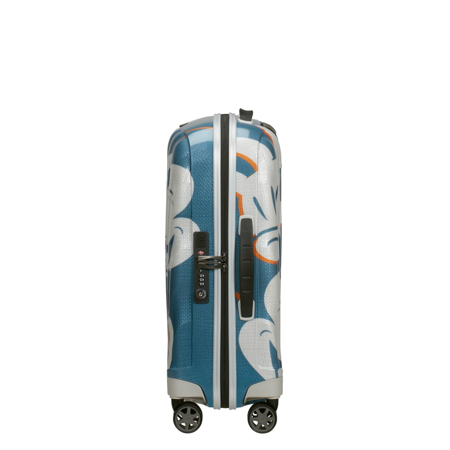 Samsonite Mavi C-Lite Disney-Spinner - Körüklü 55/20 Kabin Boy Çocuk Valizi