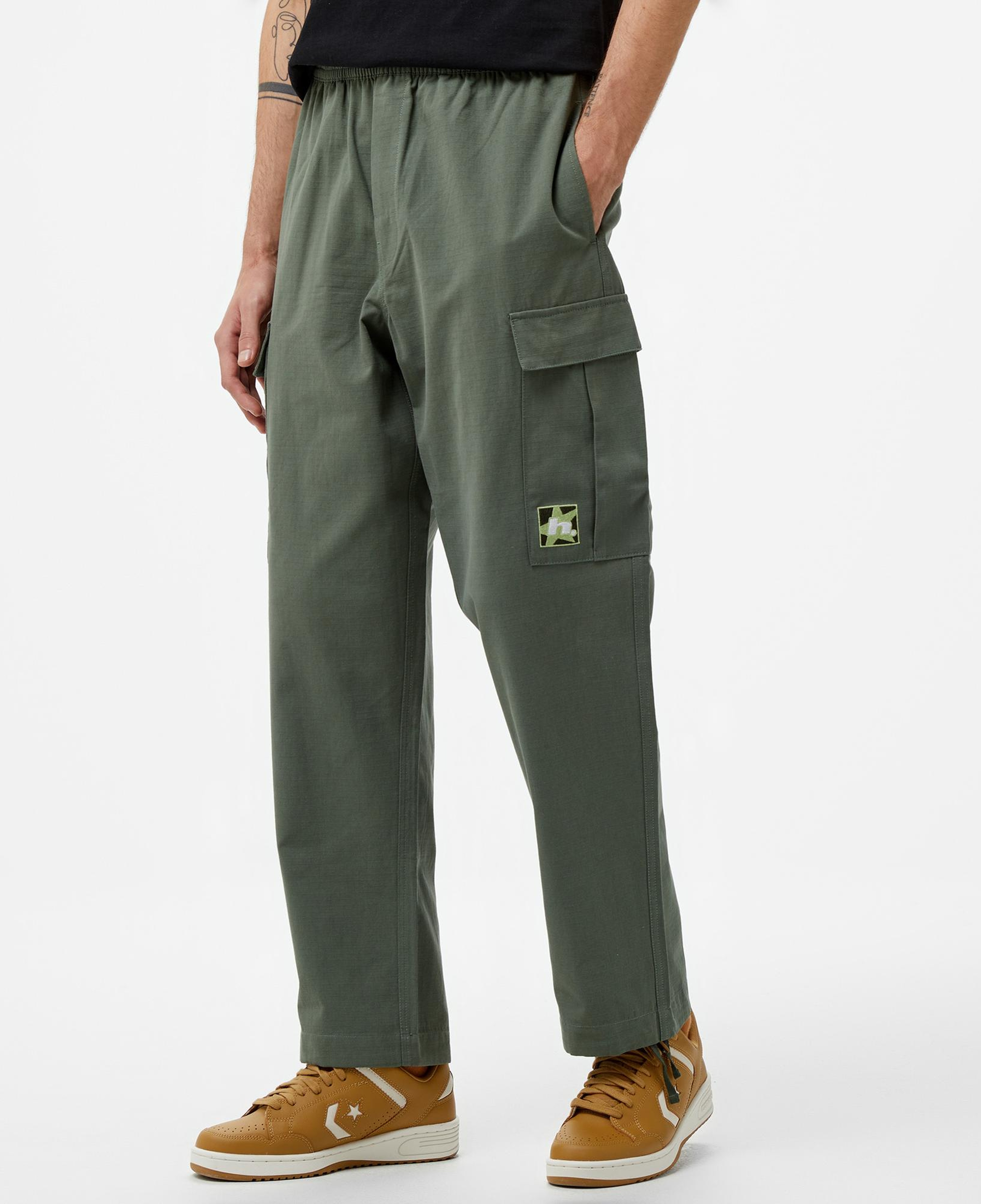 HUF Leisure Cargo Erkek Bej Pantolon