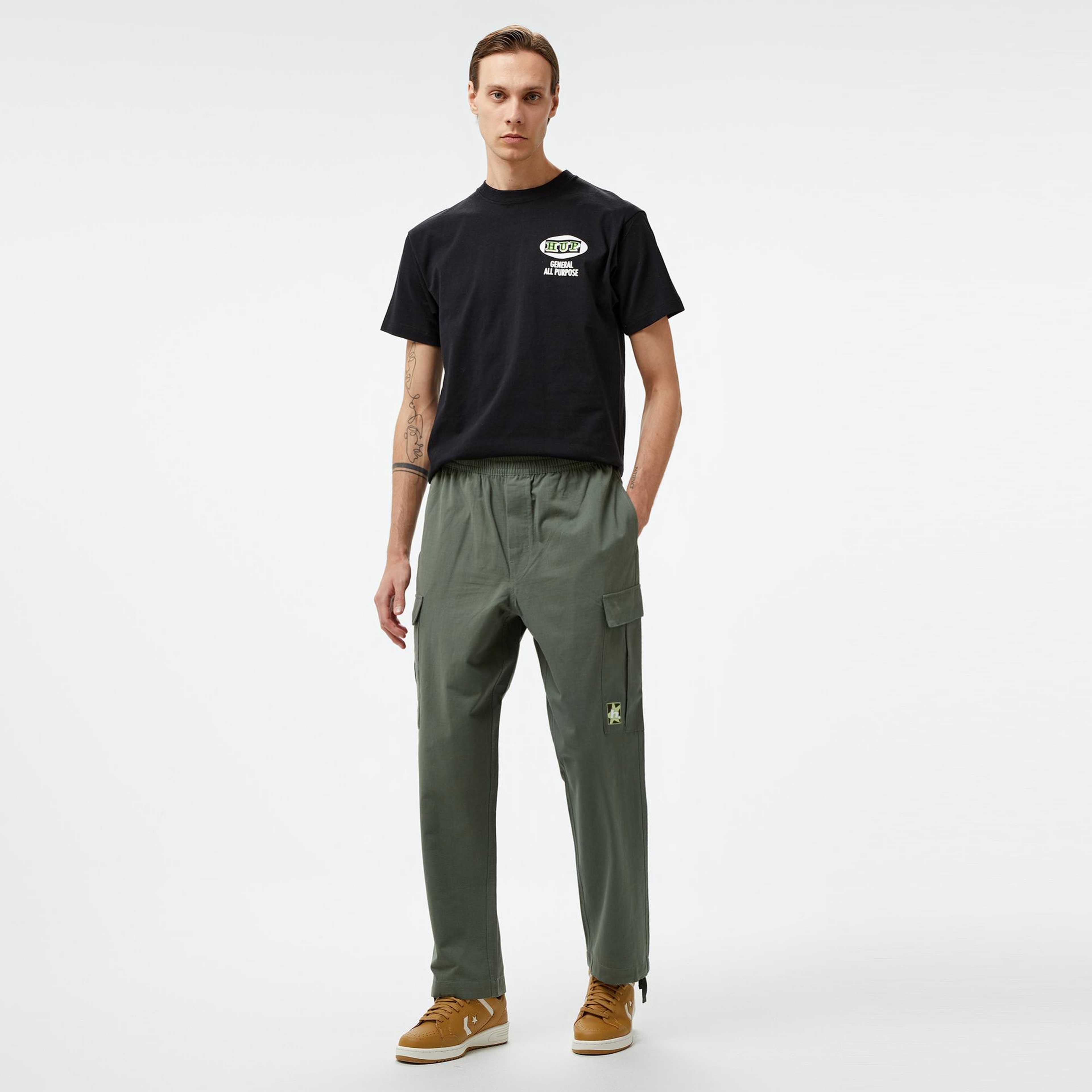 HUF Leisure Cargo Erkek Bej Pantolon