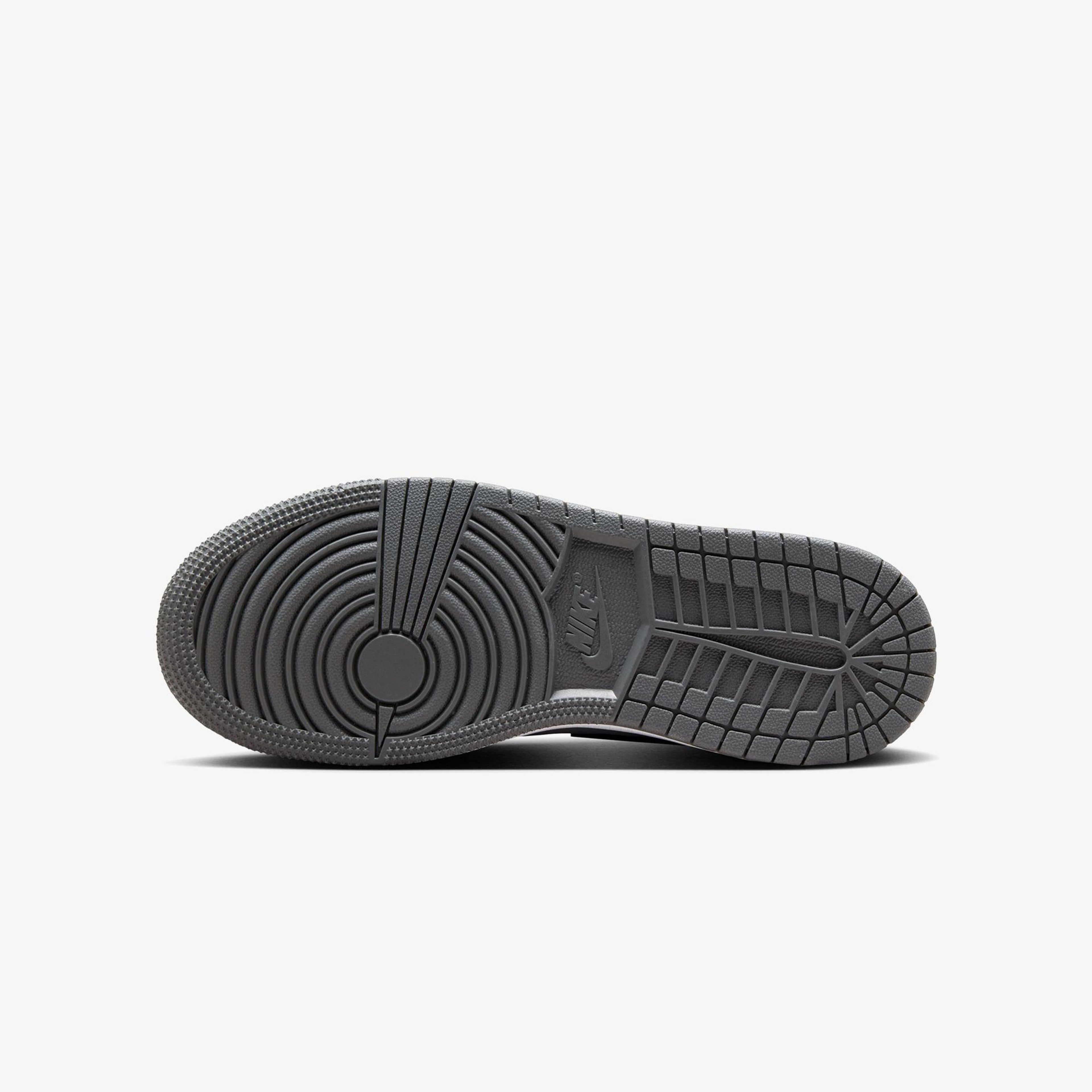 Jordan Air 1 Mid Genç Siyah Spor Ayakkabı