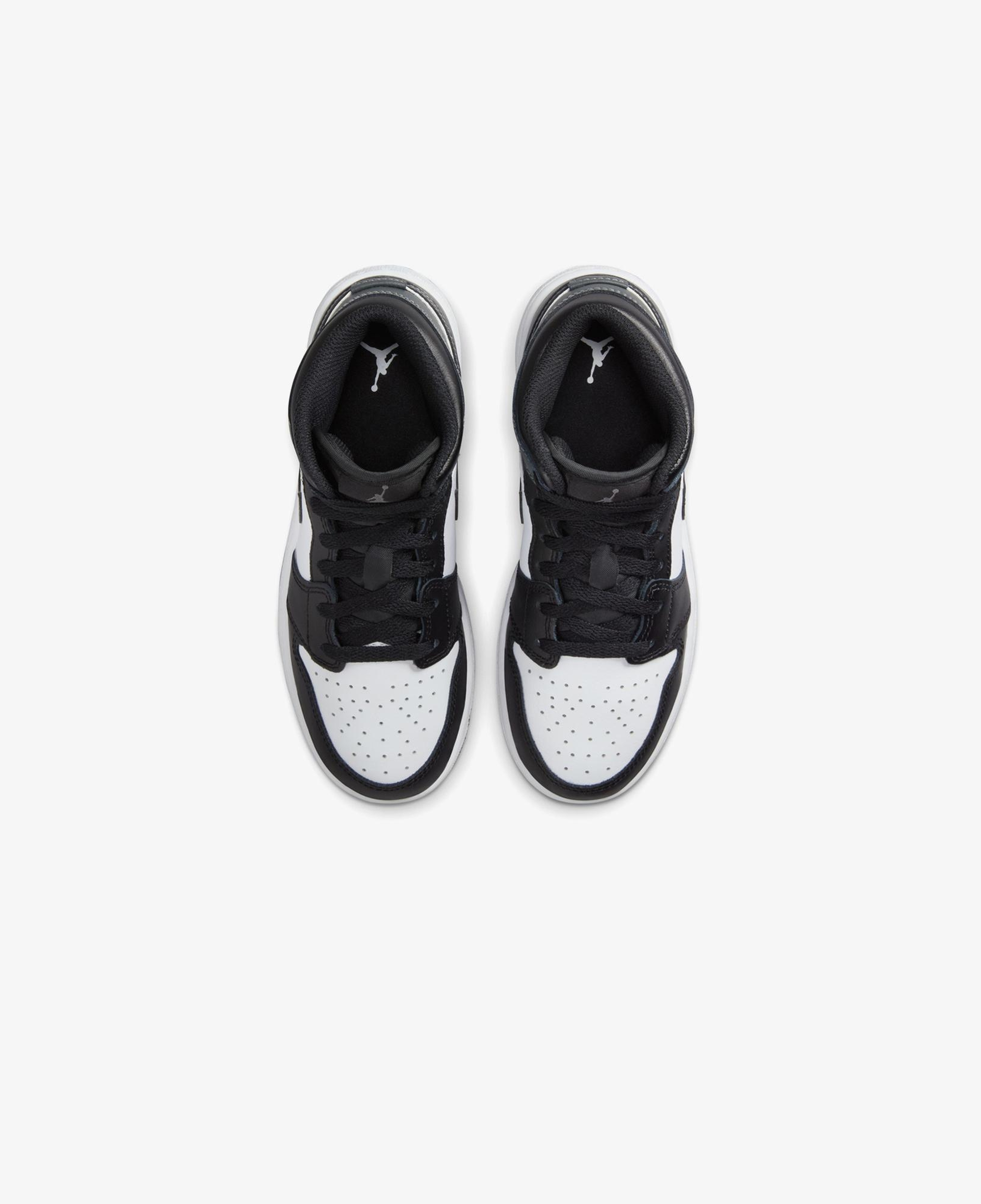 Jordan Air 1 Mid Genç Siyah Spor Ayakkabı