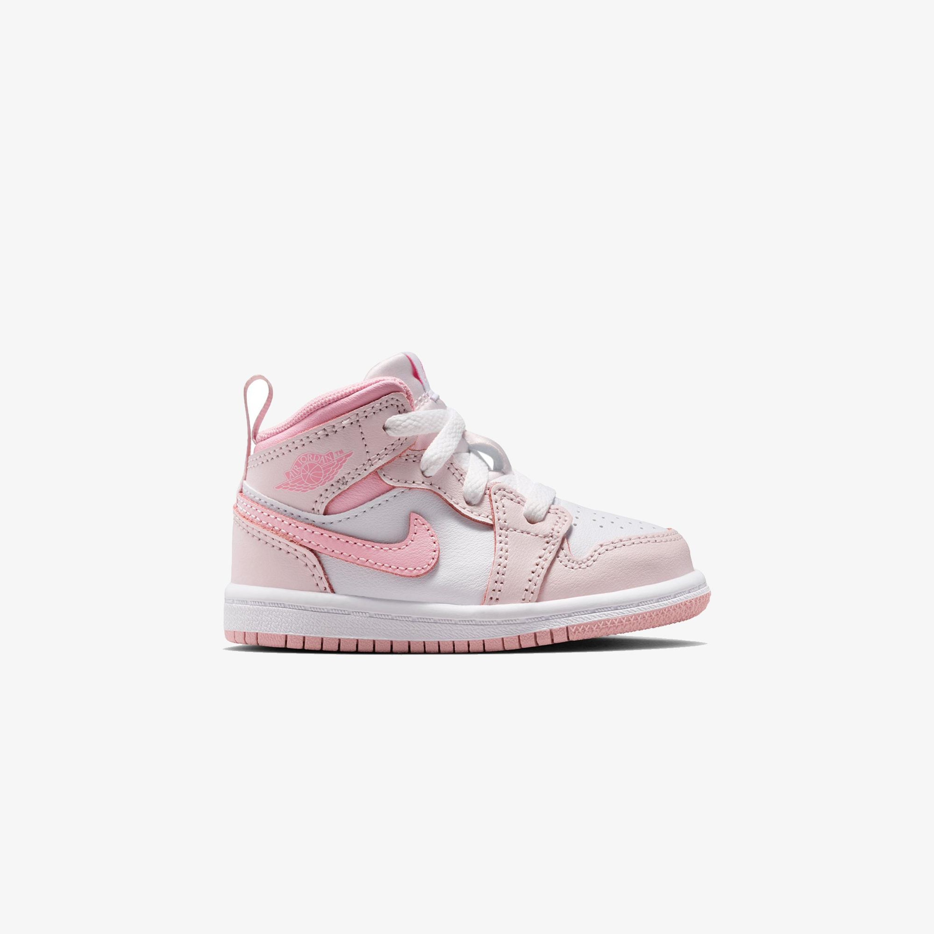 Jordan 1 Mid Çocuk Pembe Spor Ayakkabı