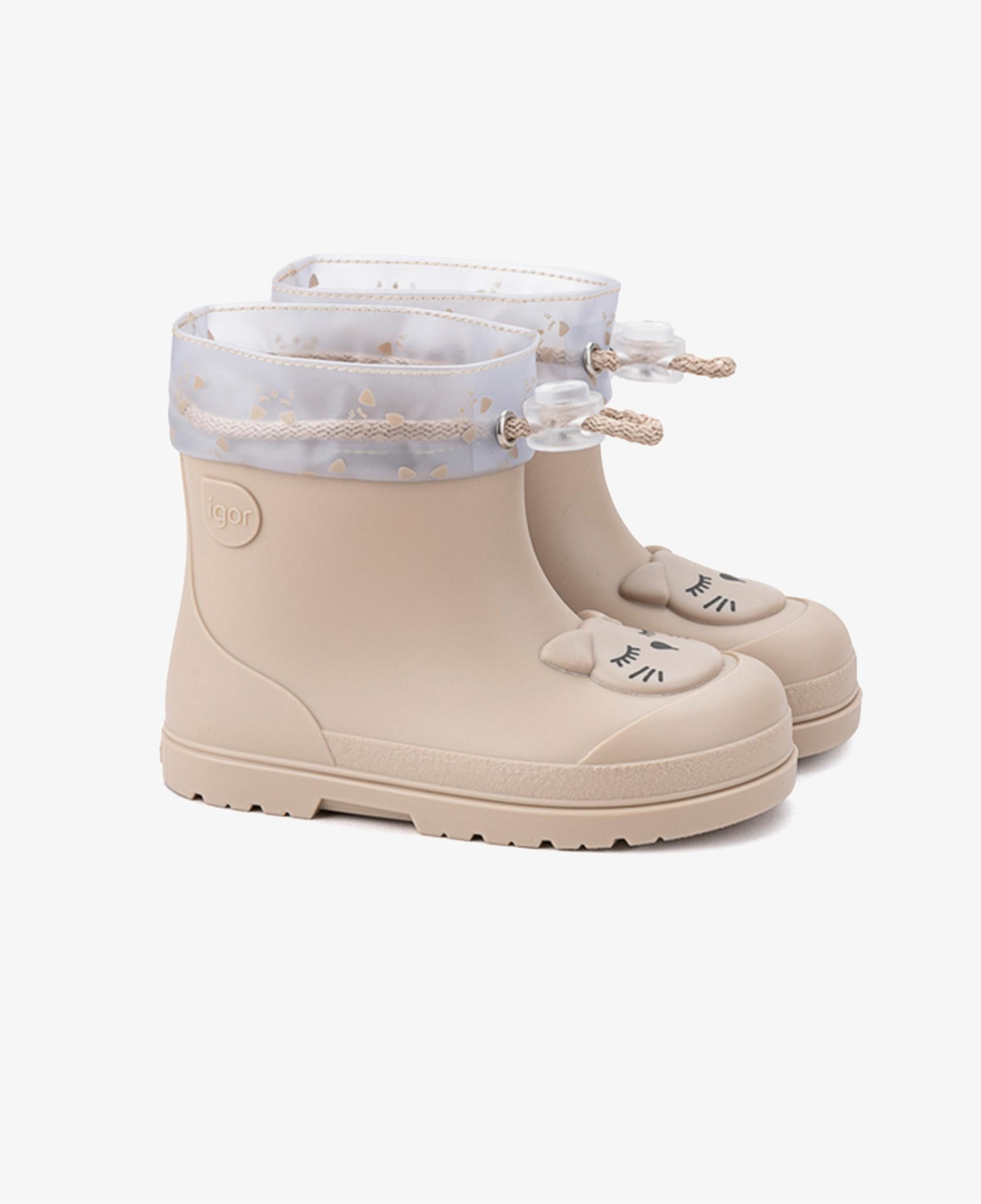 Igor Mendi Gato Çocuk Bej Bot