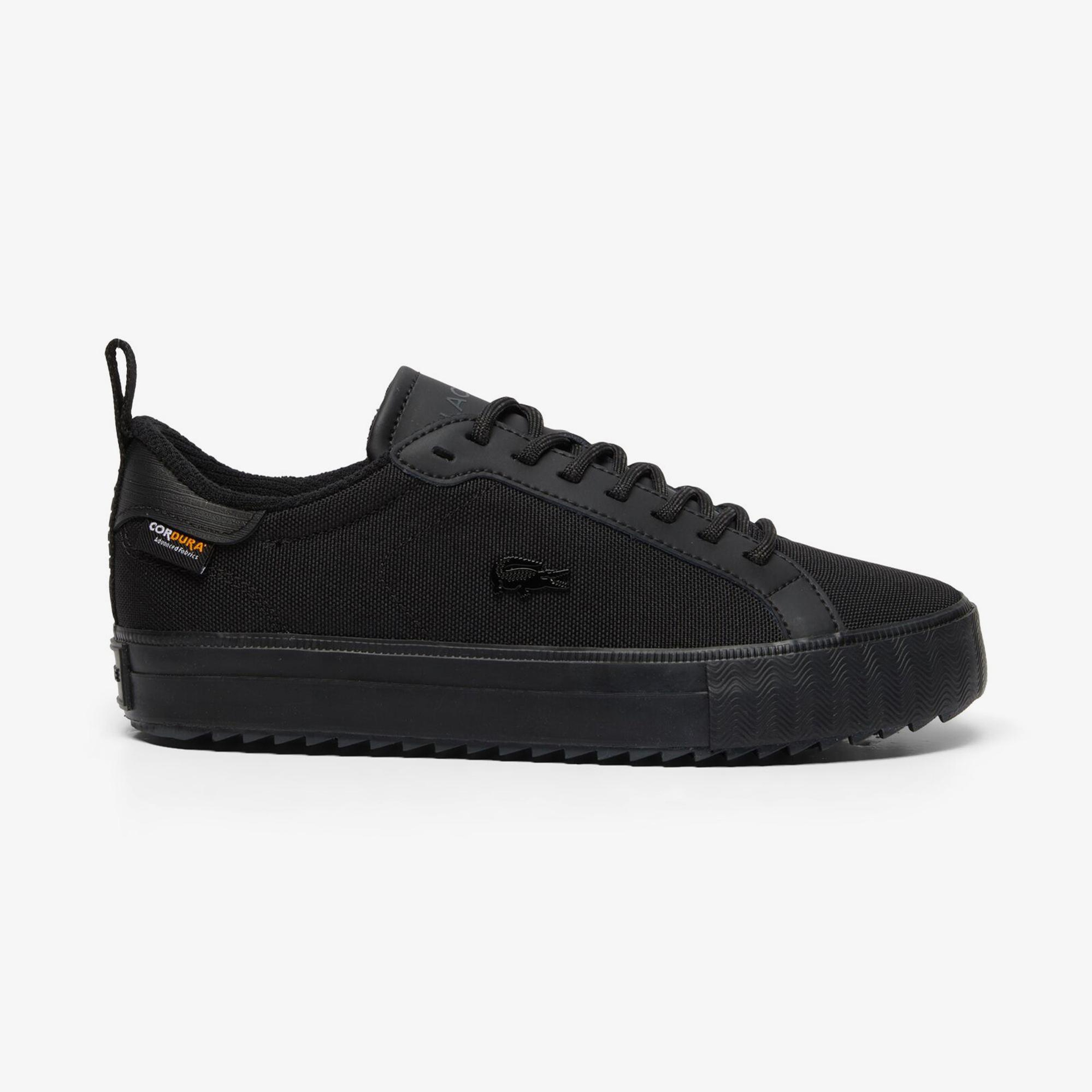 Lacoste Powercourt Winter Kadın Siyah/Siyah Sneaker