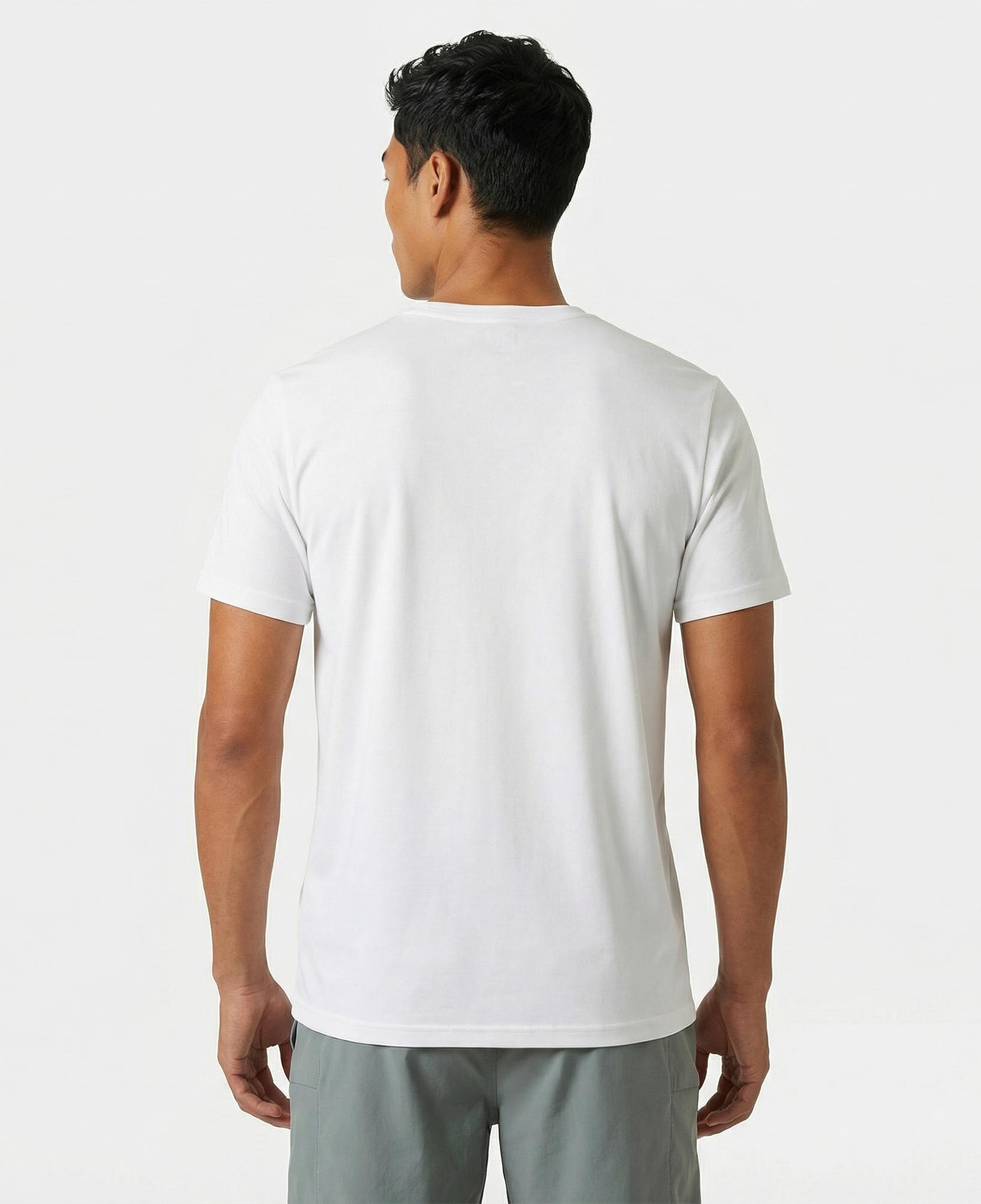 Helly Hansen Hh Tech  2.0  Erkek Beyaz T-shirt