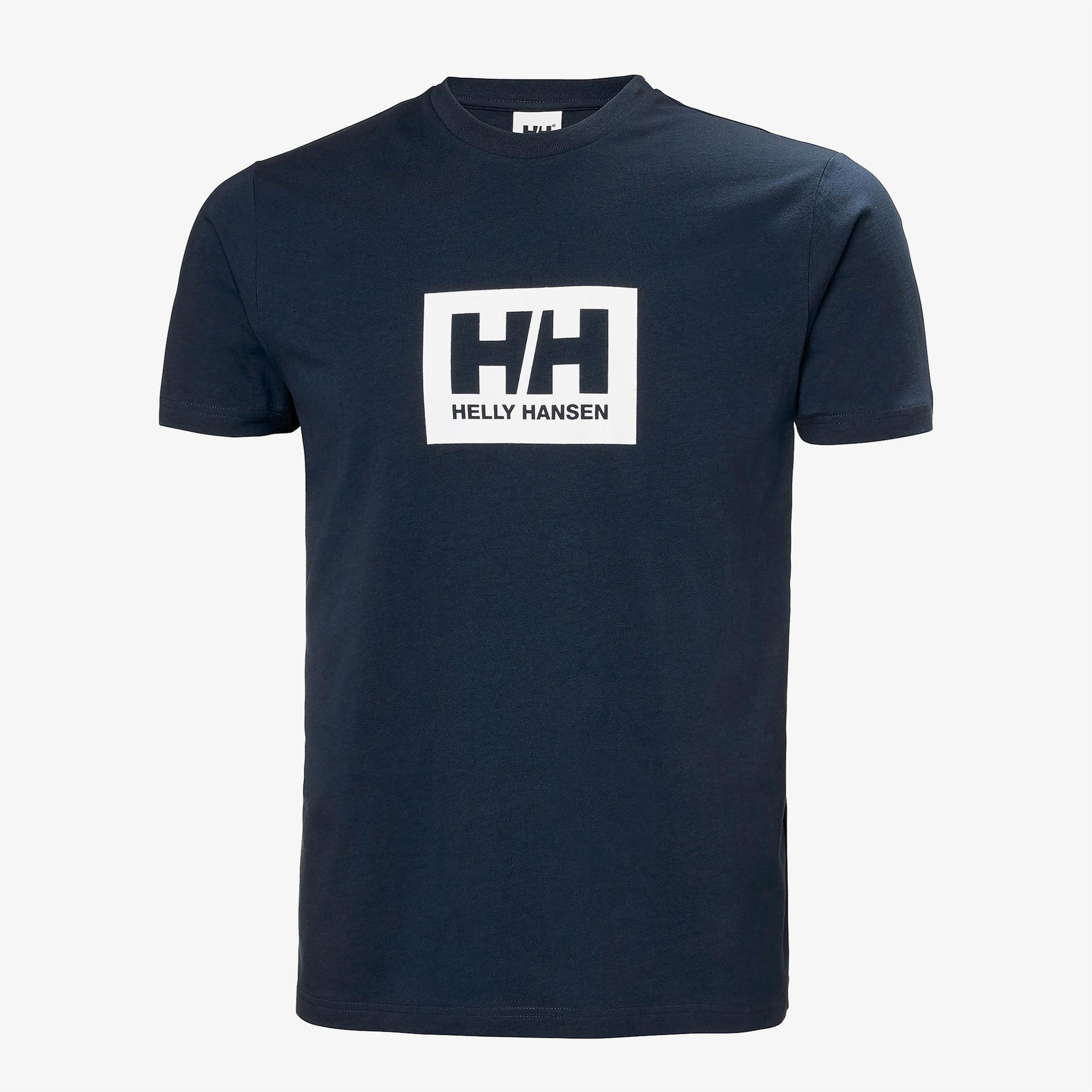 Helly Hansen Hh Box 2.0  Erkek Lacivert T-shirt