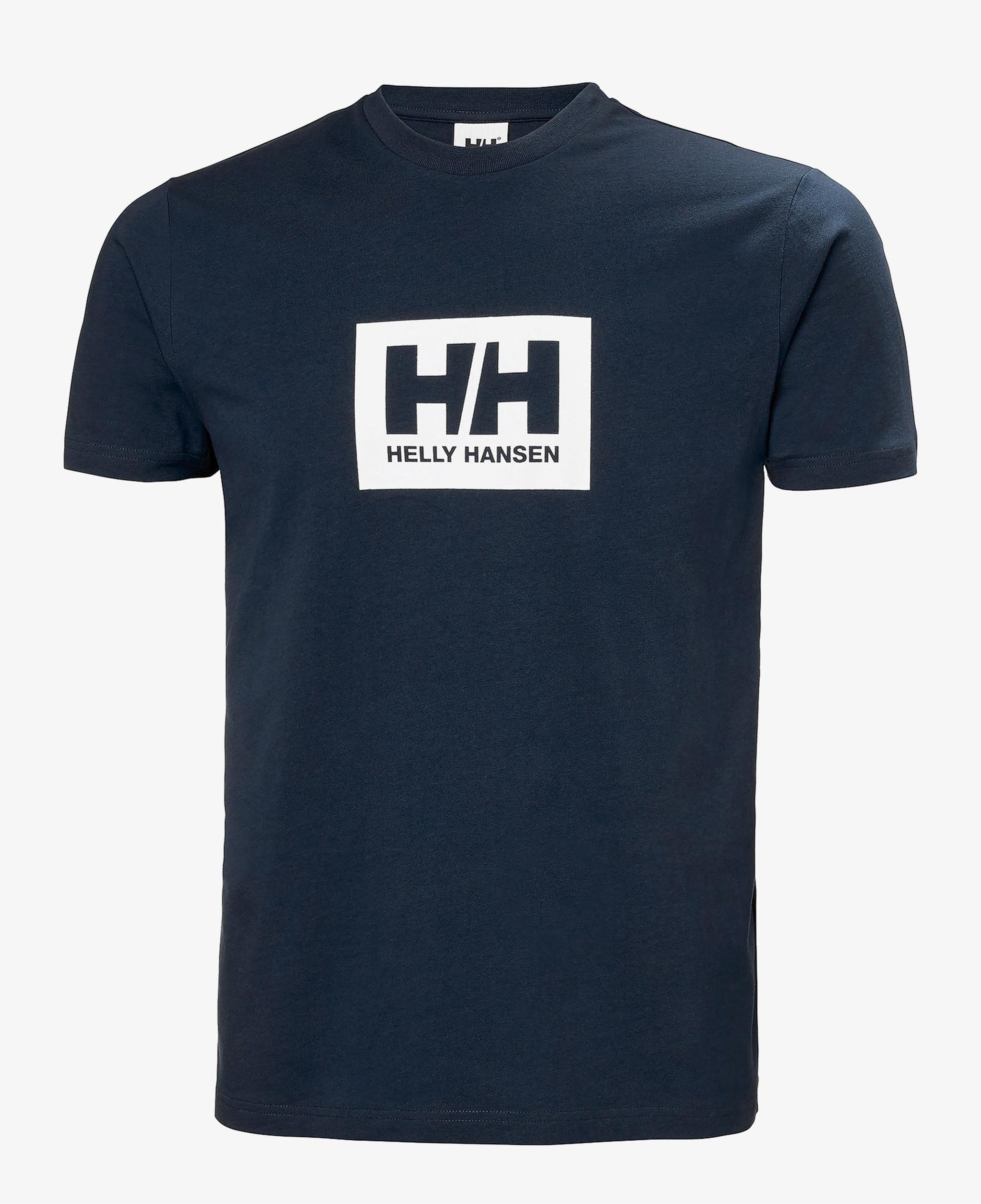 Helly Hansen Hh Box 2.0  Erkek Lacivert T-shirt