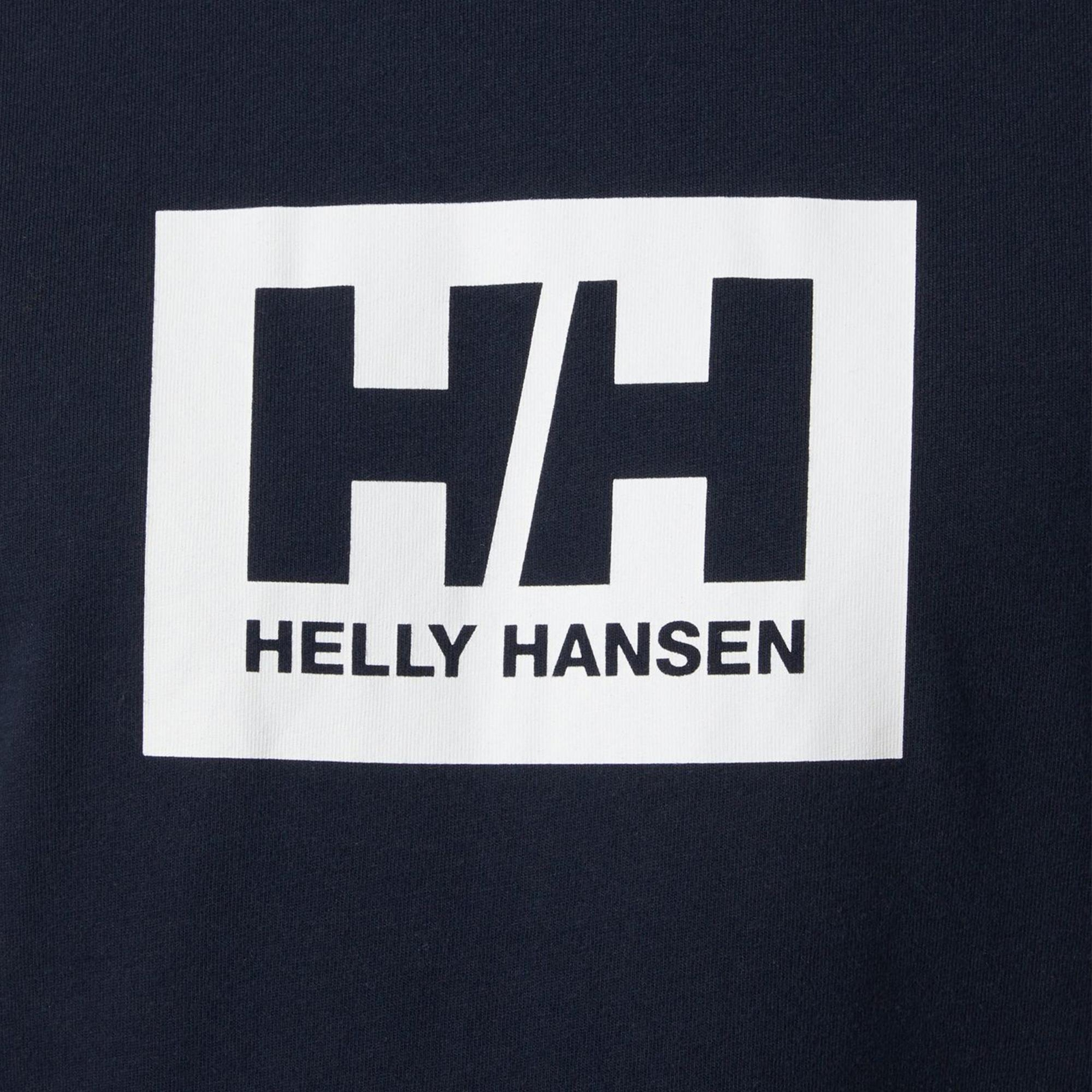 Helly Hansen Hh Box 2.0  Erkek Lacivert T-shirt