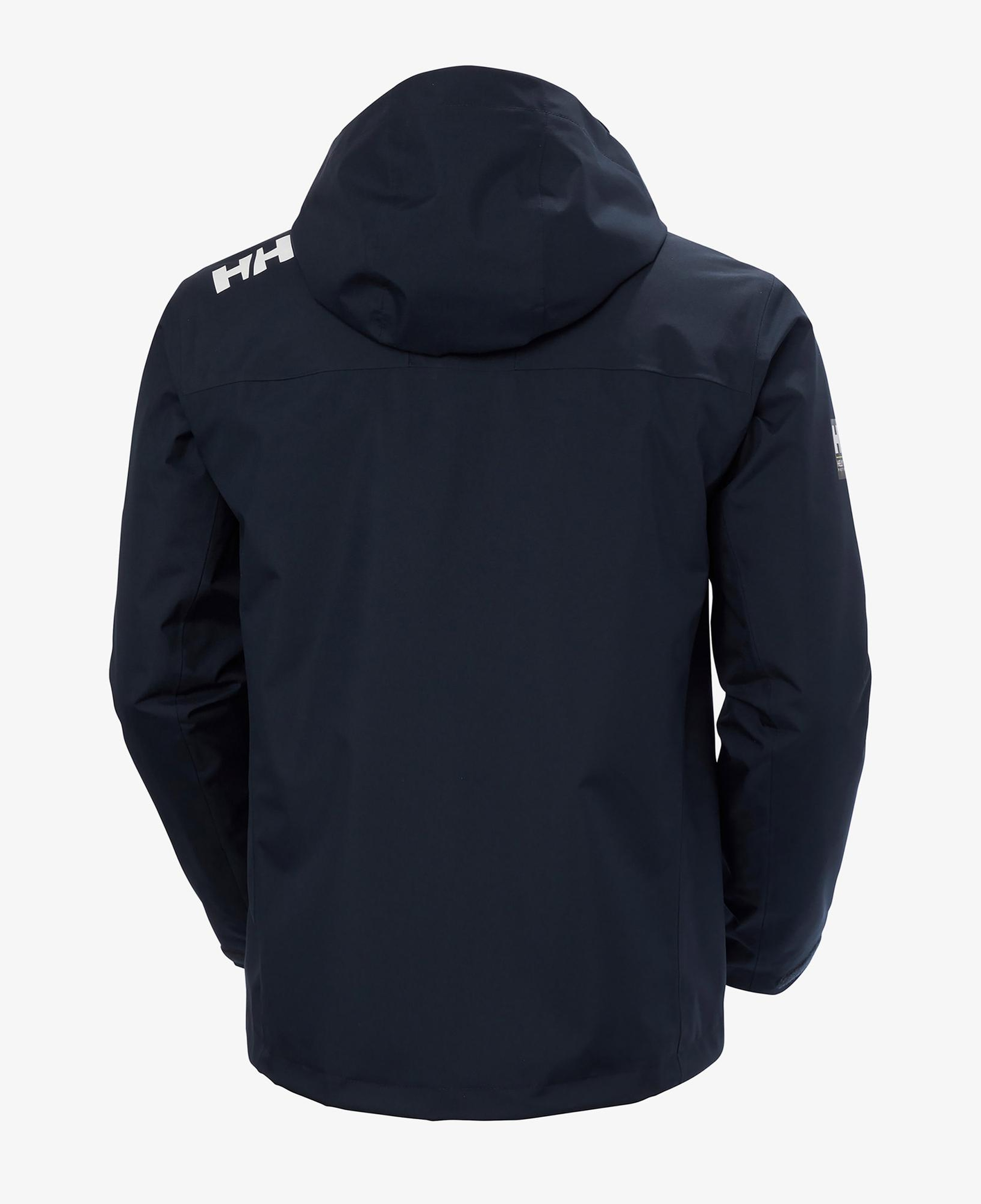 Helly Hansen Crew Hooded Midlayer 2 Erkek Lacivert Mont