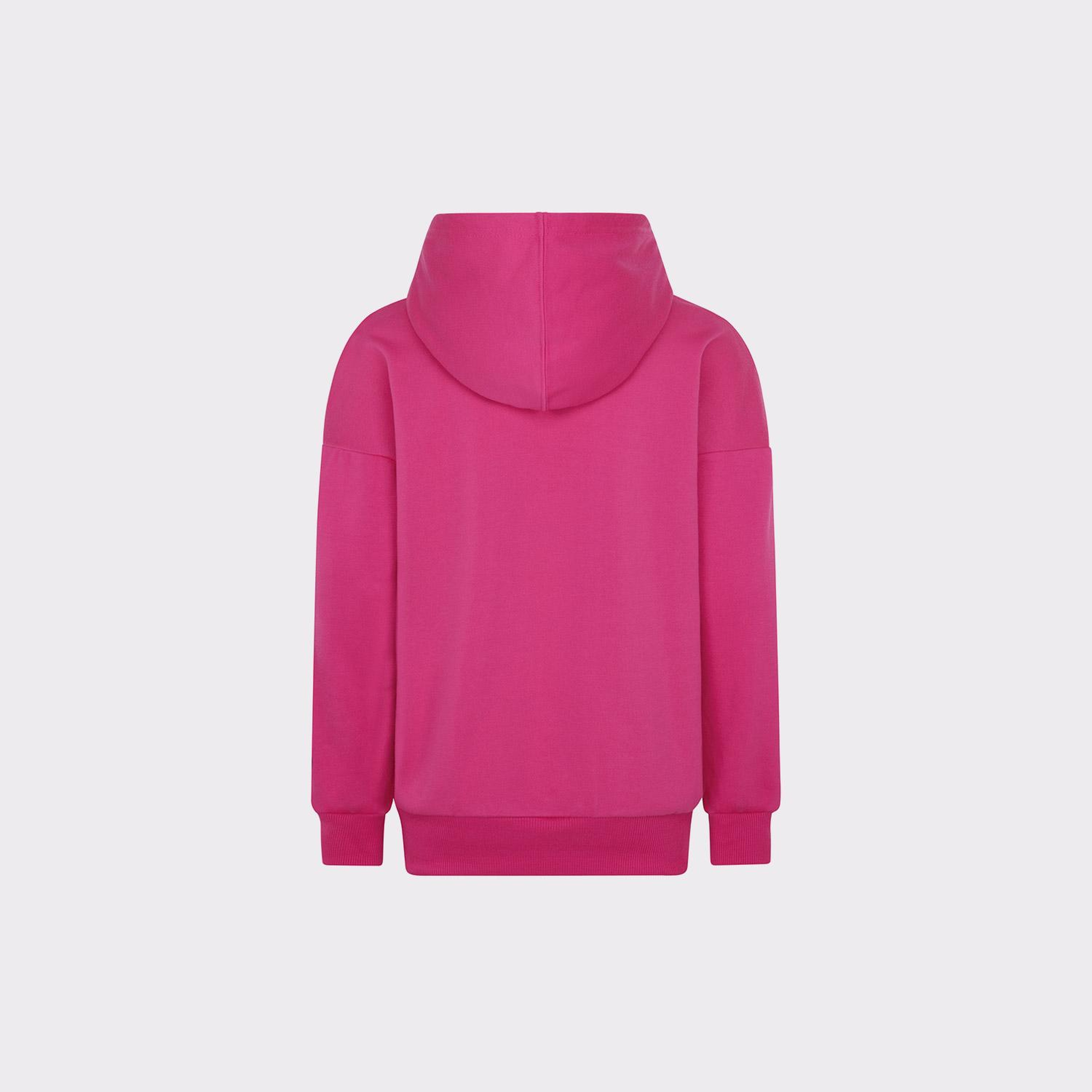 Converse Oversized Chuck Patch Çocuk Pembe Hoodie