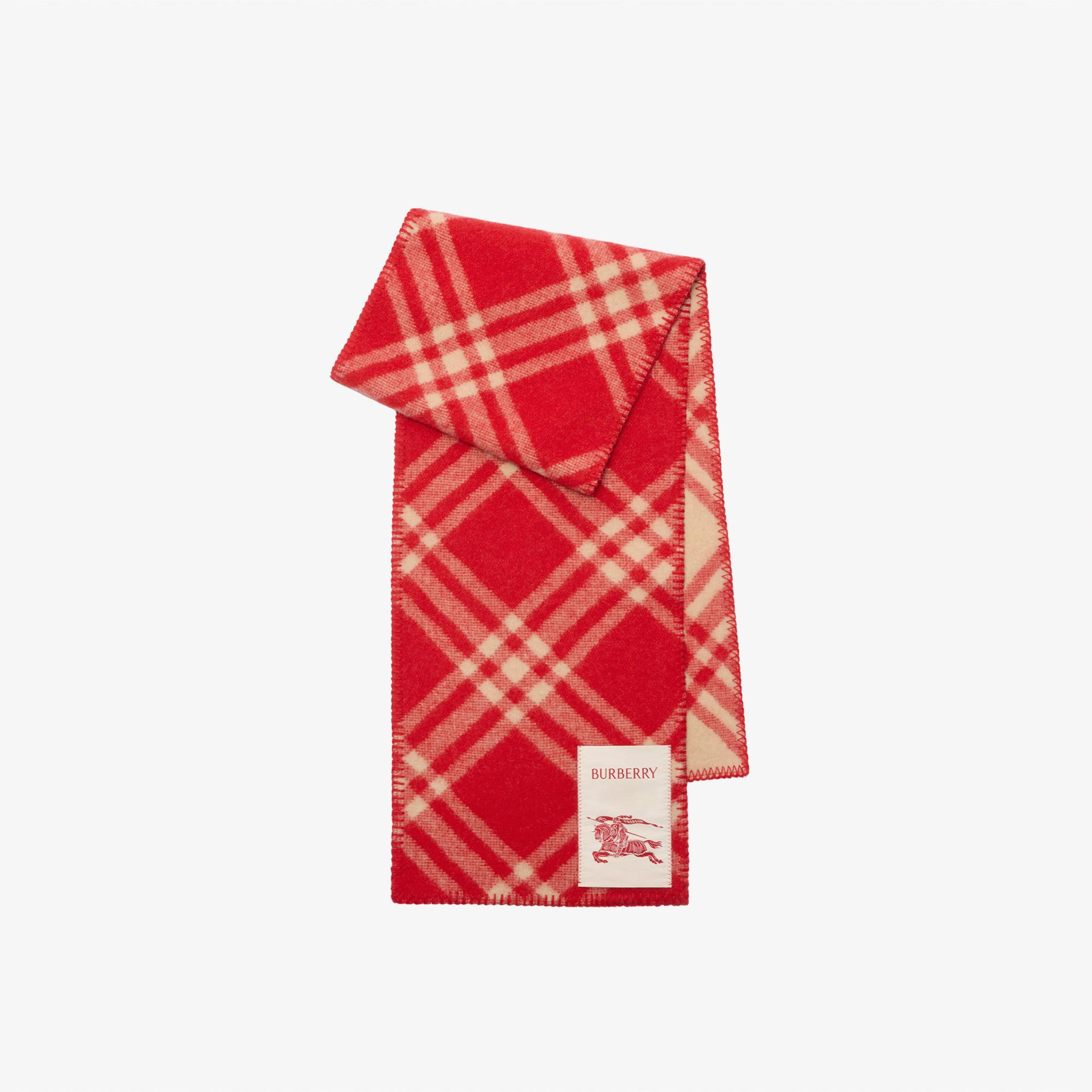 Burberry Kadın Kırmızı Atkı