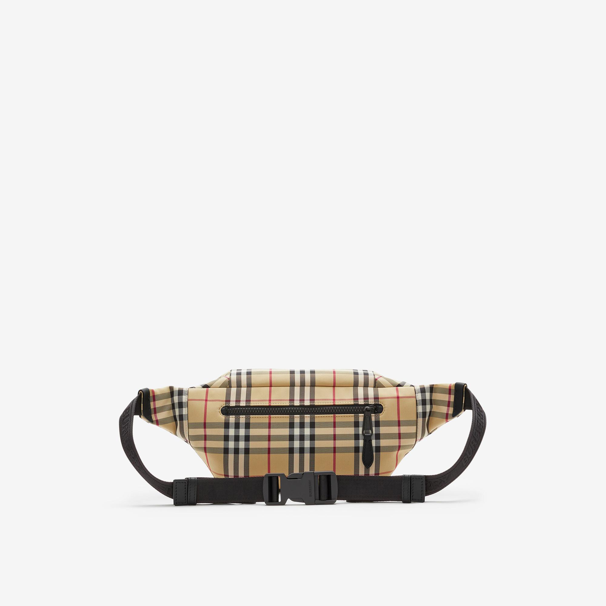 Burberry Sonny Erkek Bej Bel Çantası