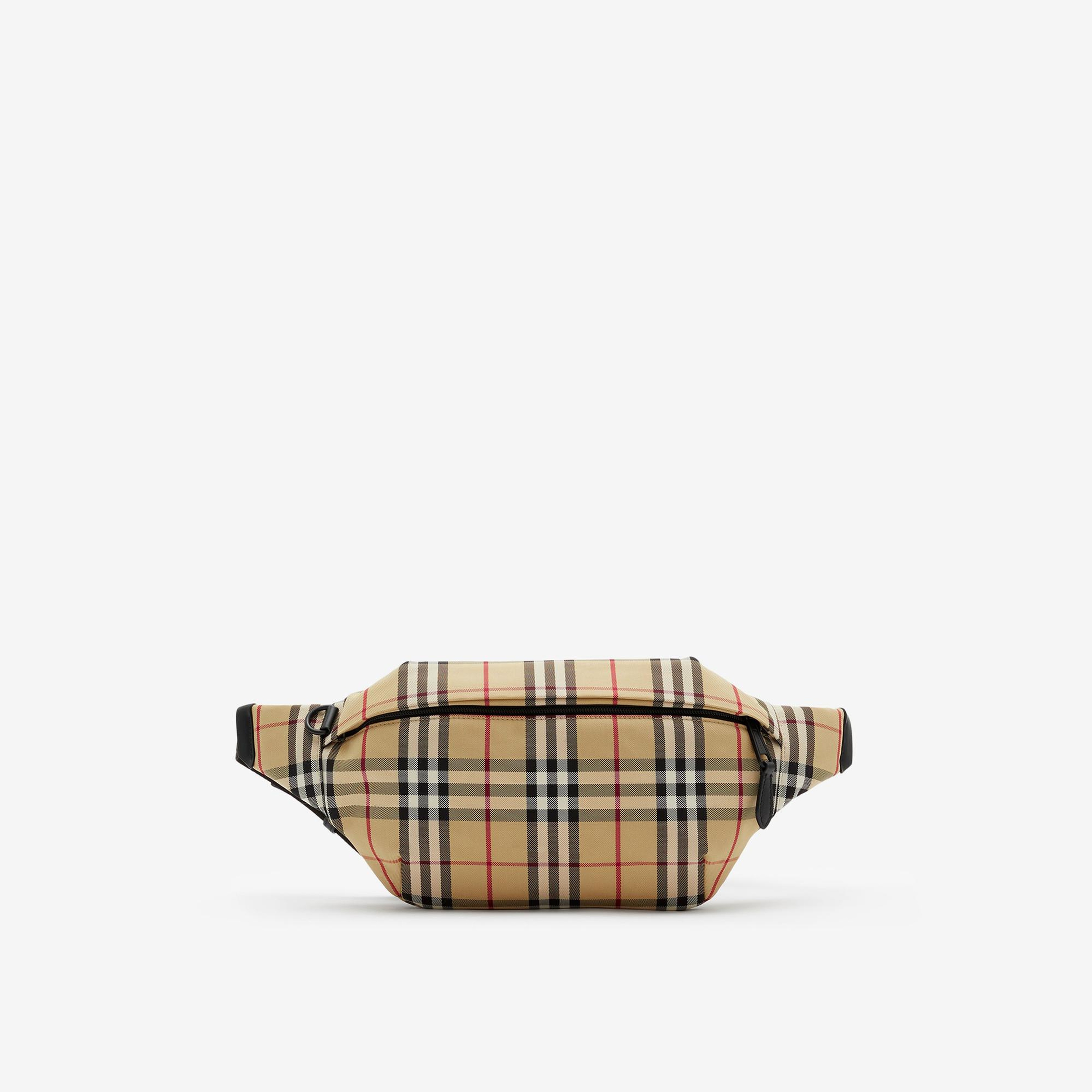 Burberry Sonny Erkek Bej Bel Çantası