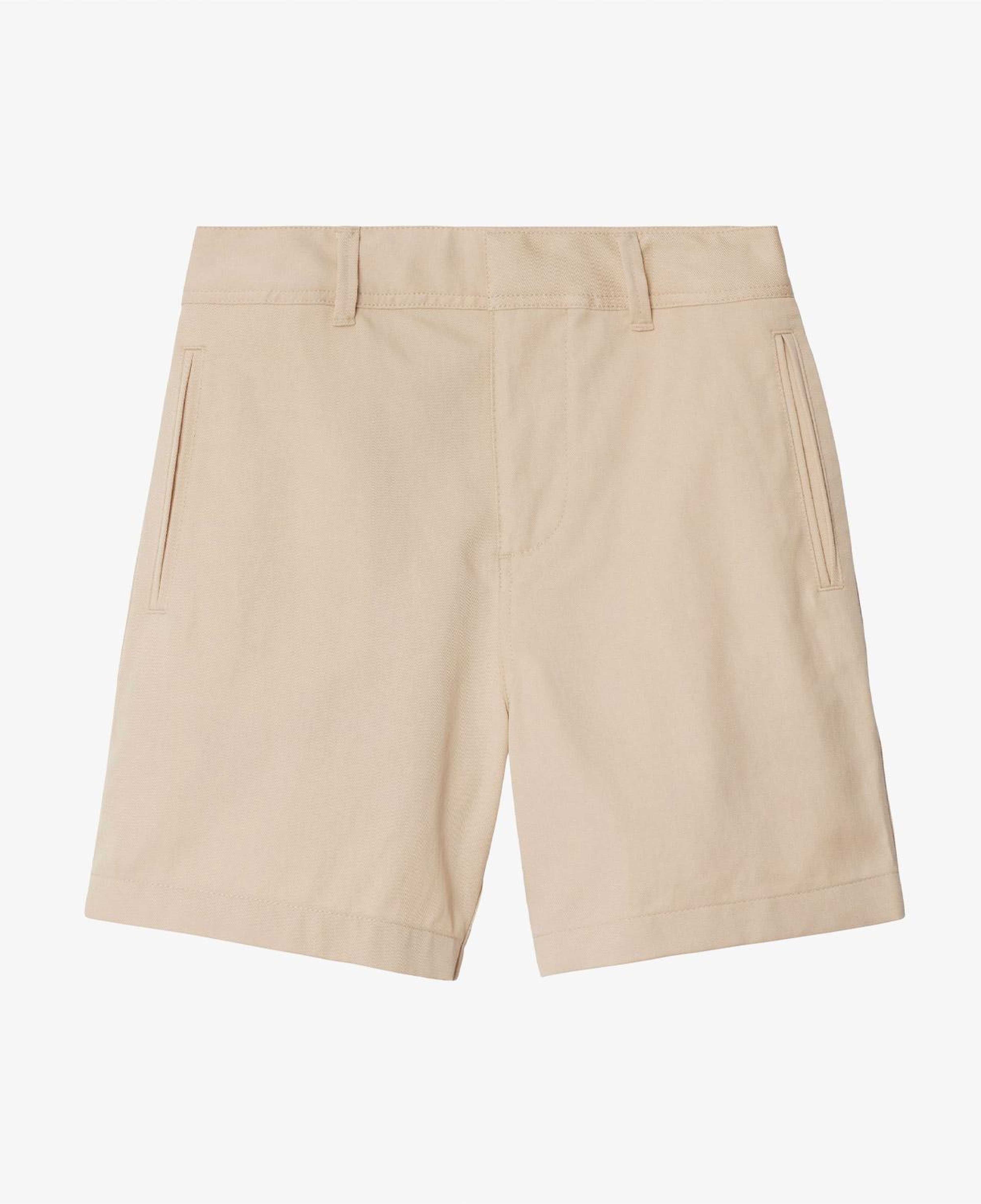 Burberry Pamuk Karışımlı Çocuk Bej Şort