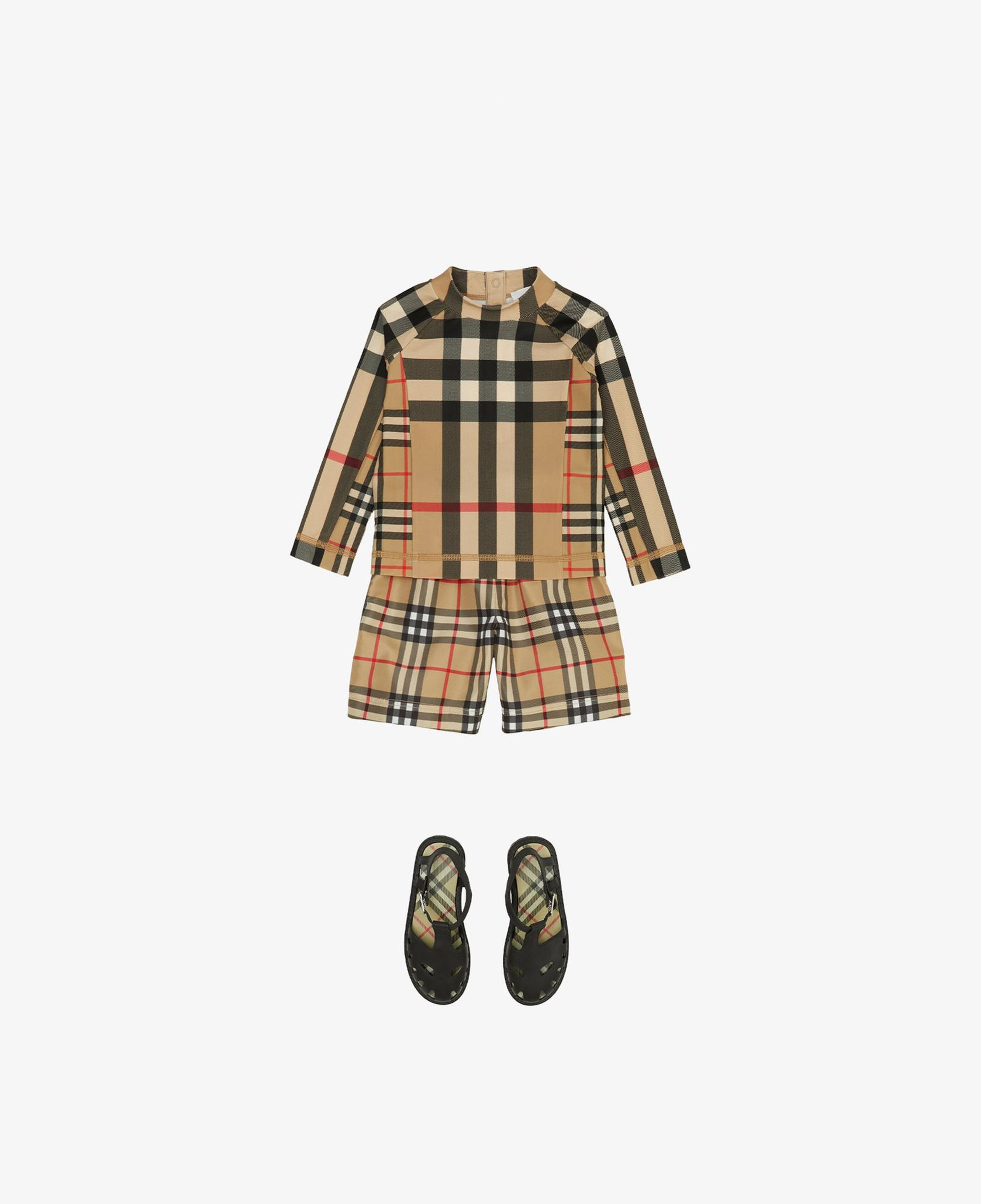 Burberry Malcolm Vintage Çocuk Bej Mayo