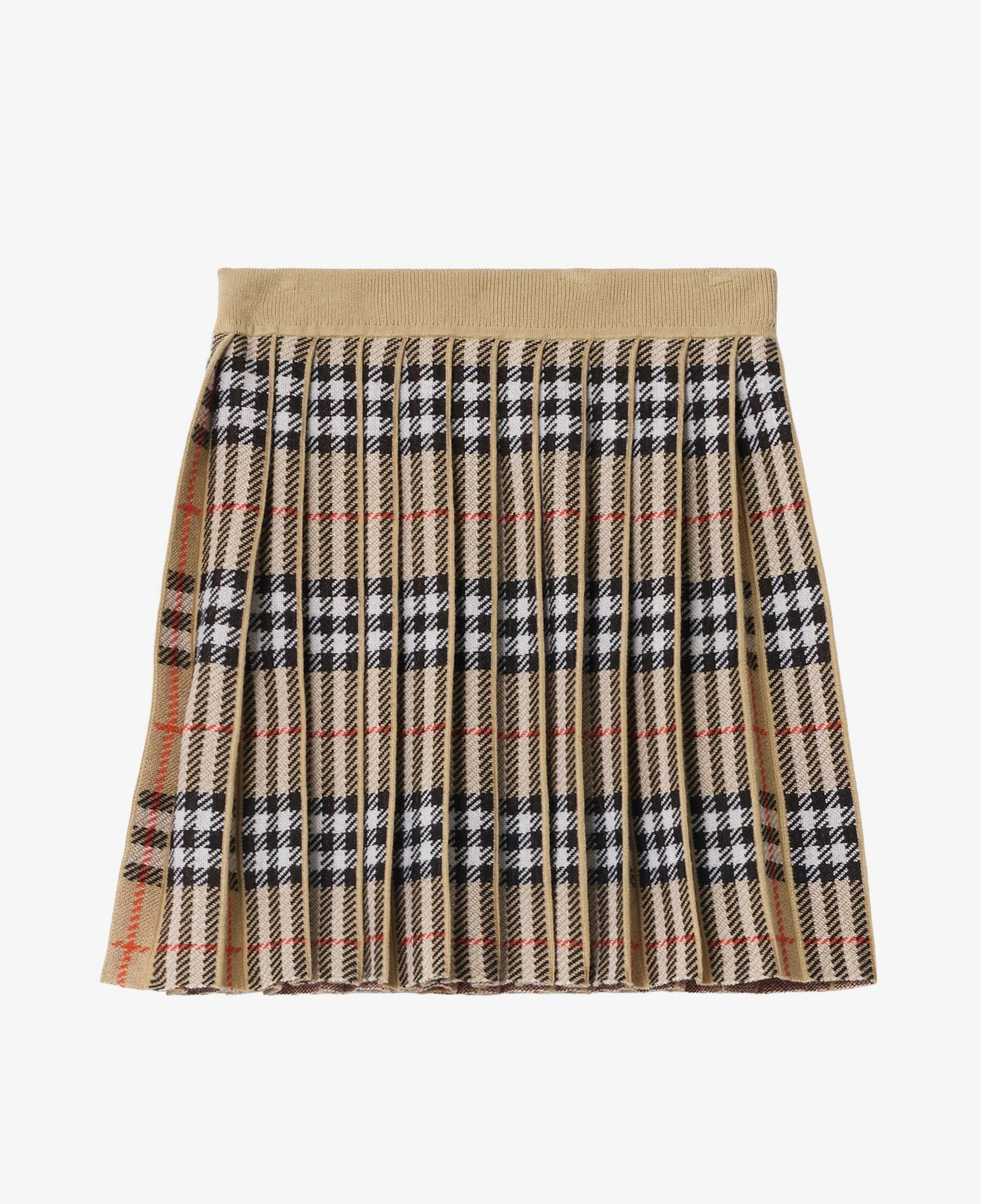 Burberry Phılomena Check Çocuk Bej Etek