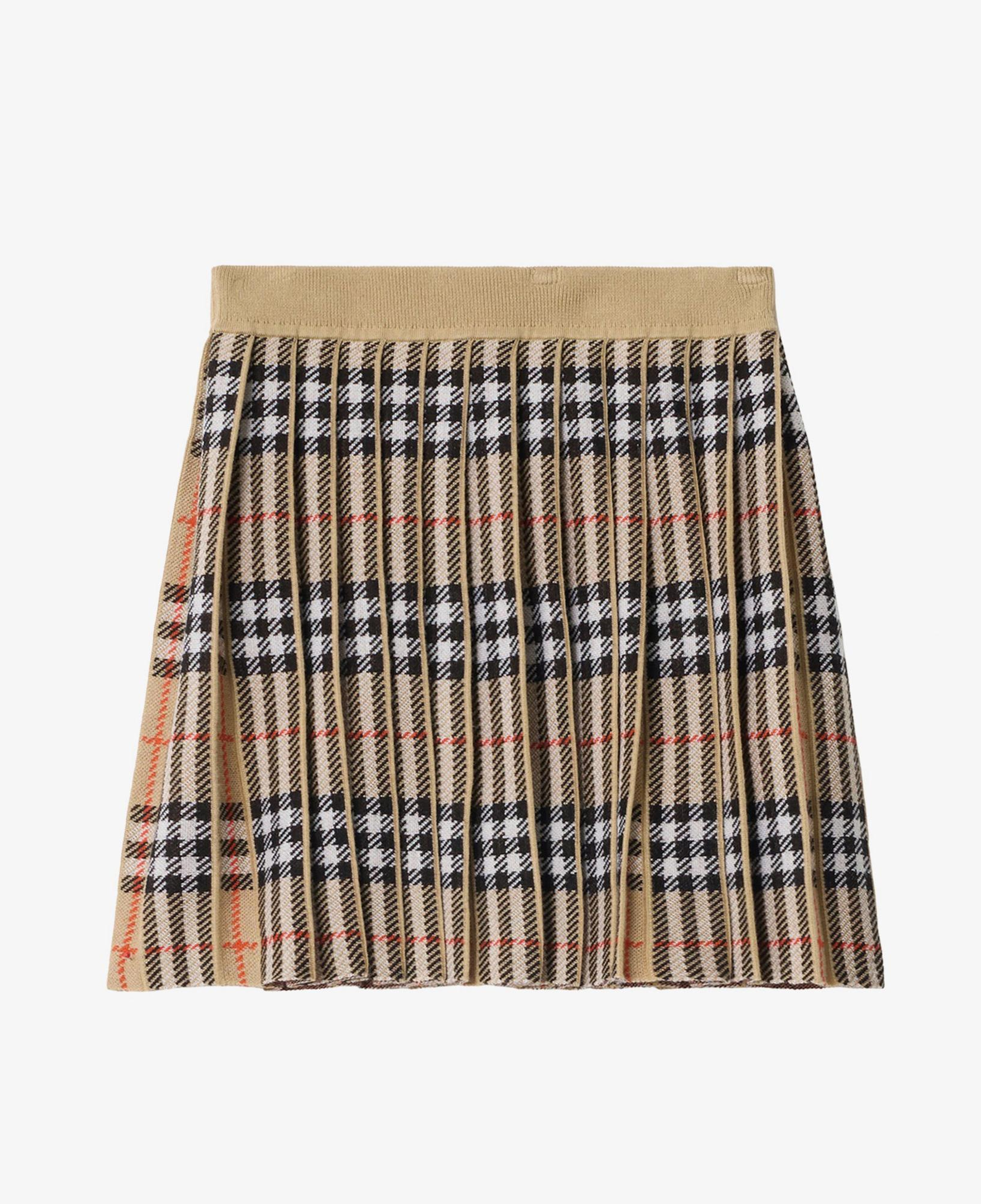 Burberry Phılomena Check Çocuk Bej Etek