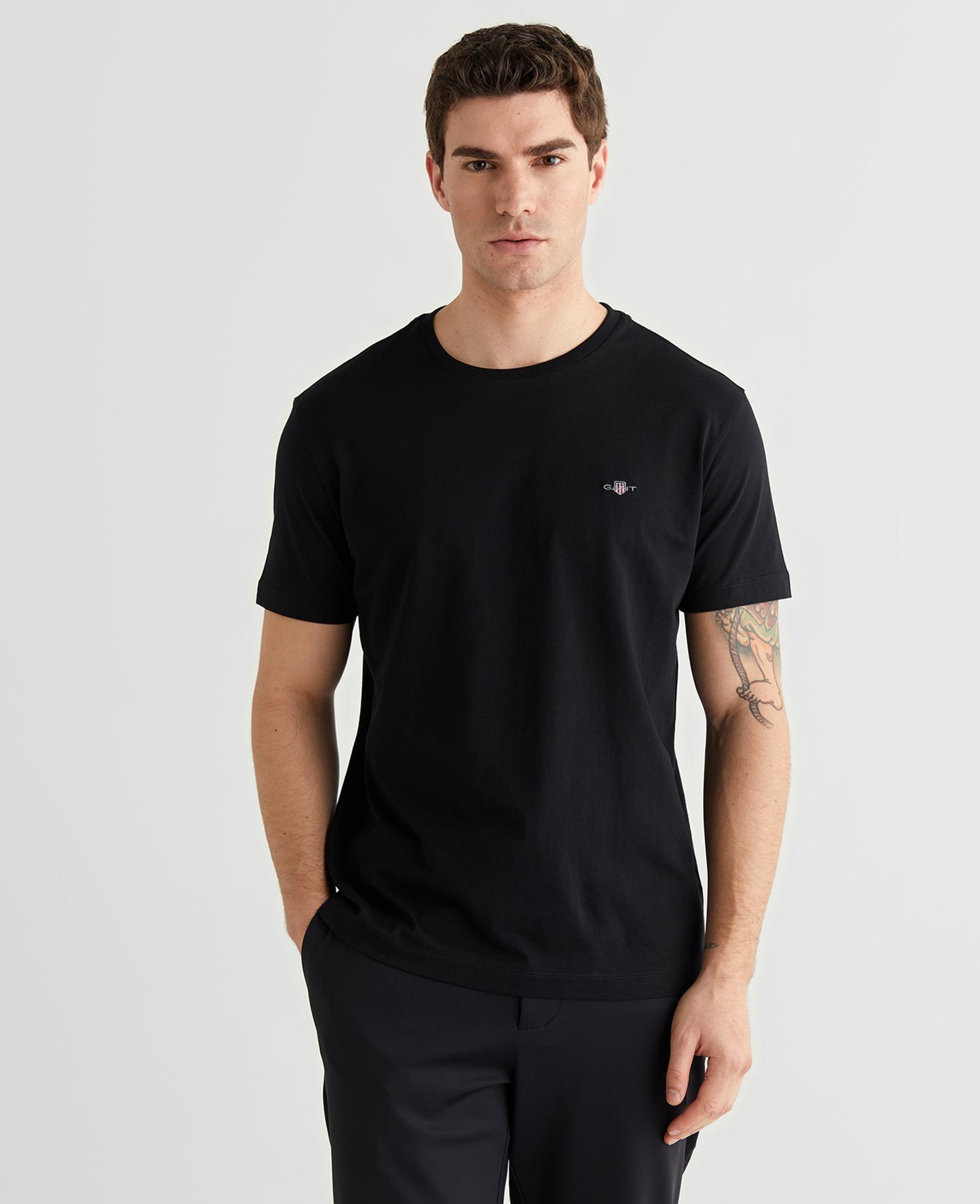 Gant Erkek Siyah T-Shirt