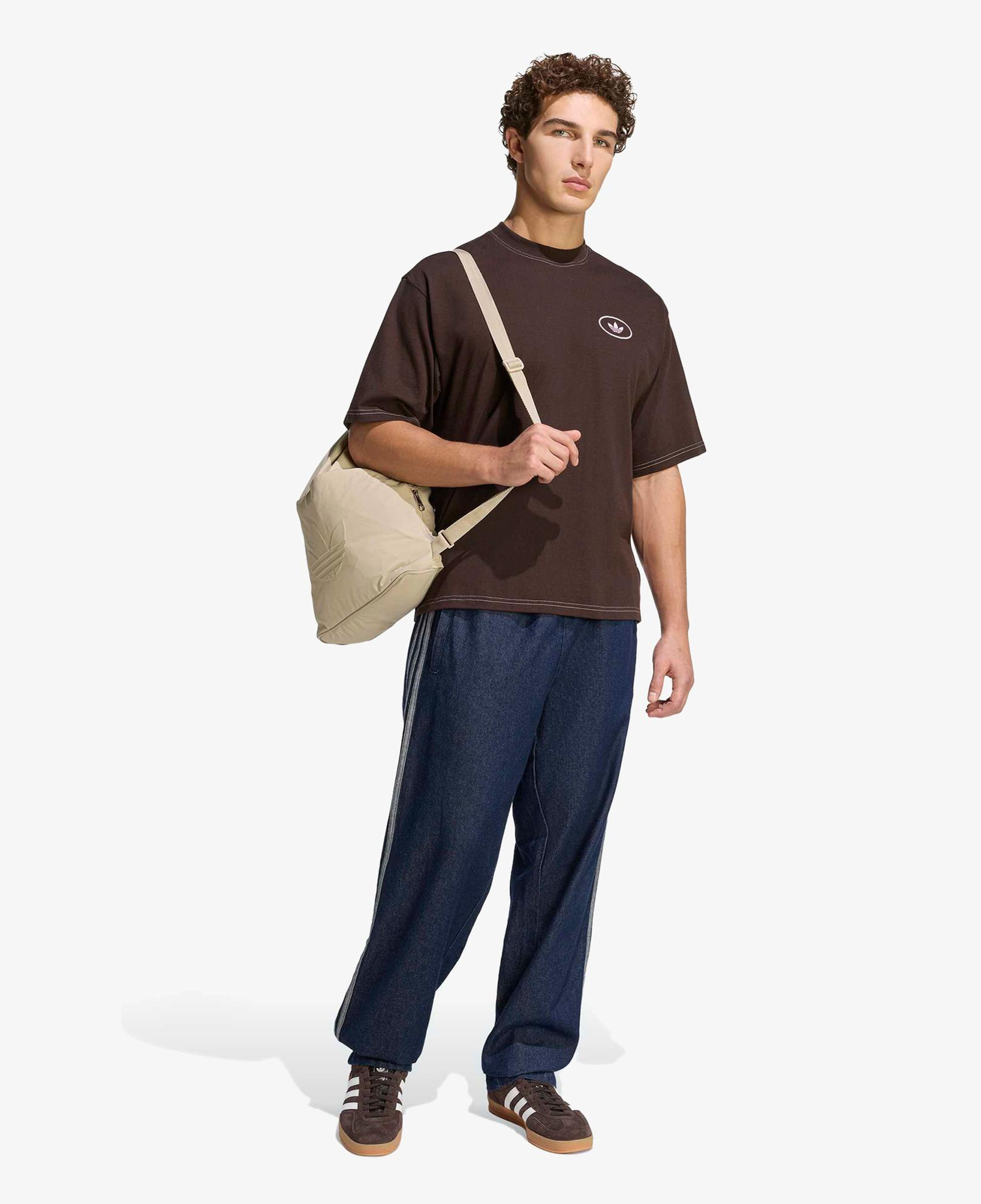 adidas Shoemaker Erkek Kahverengi T-Shirt