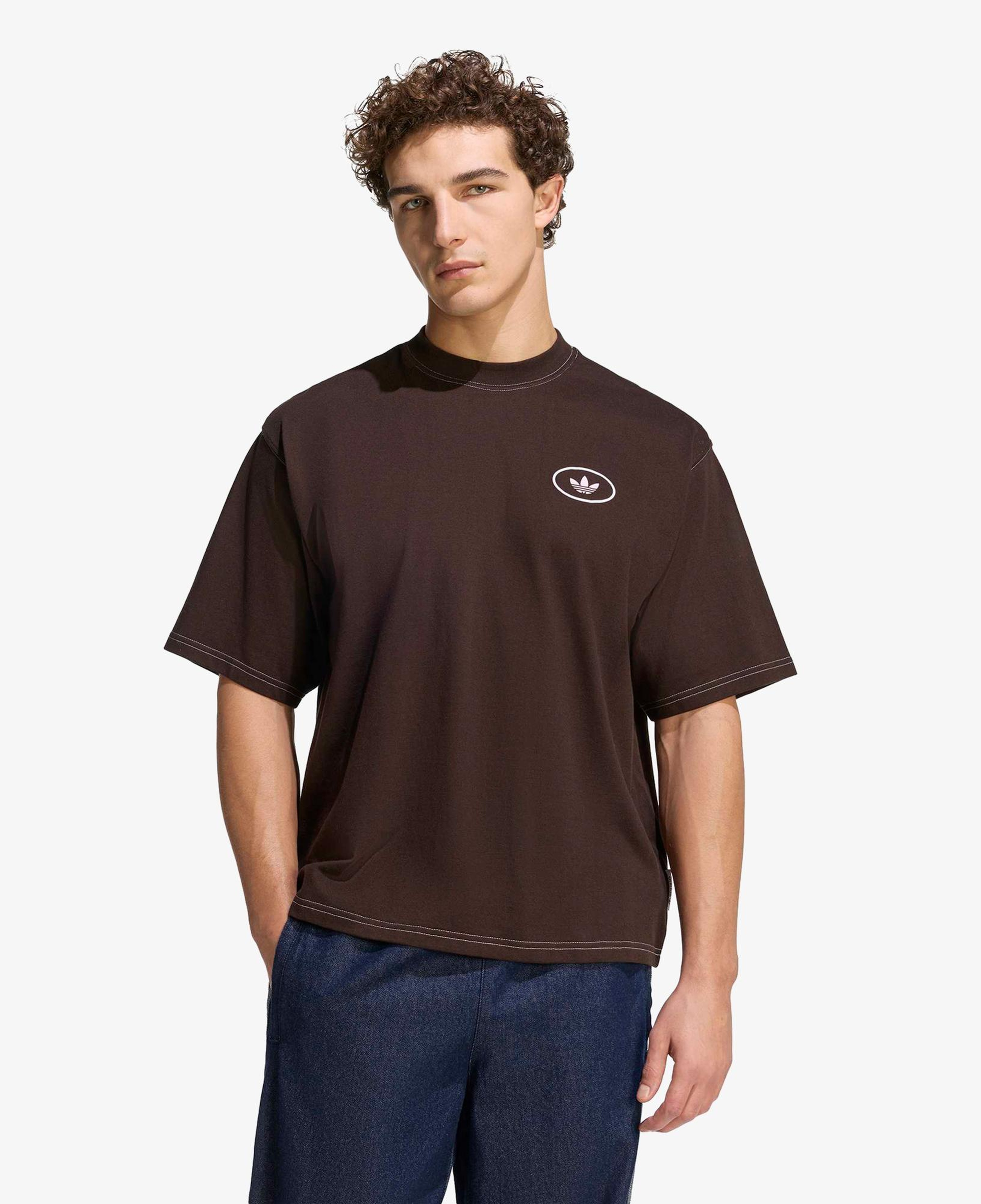 adidas Shoemaker Erkek Kahverengi T-Shirt