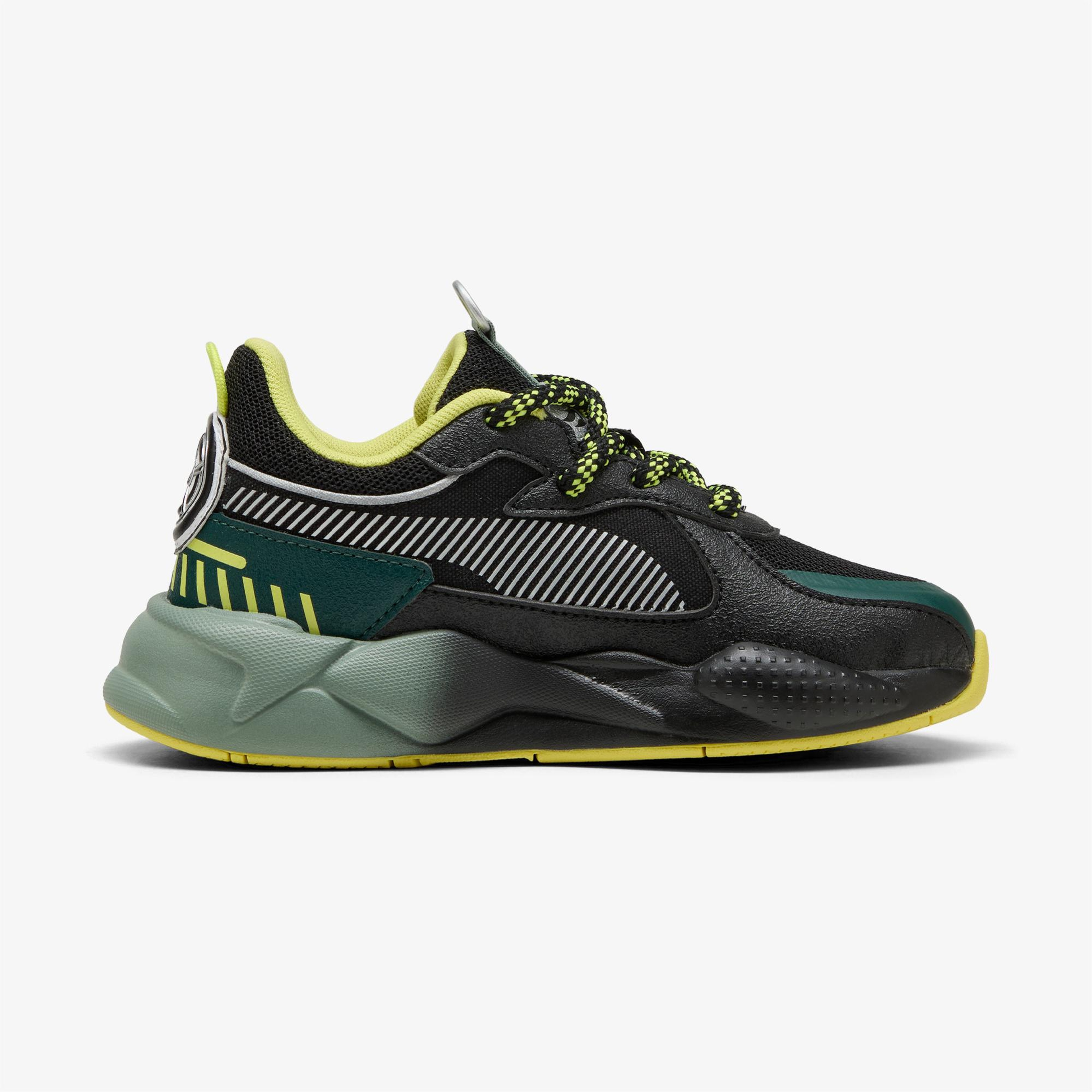 Puma Rs-X Hot Wheels Ps Çocuk Siyah Spor Ayakkabı