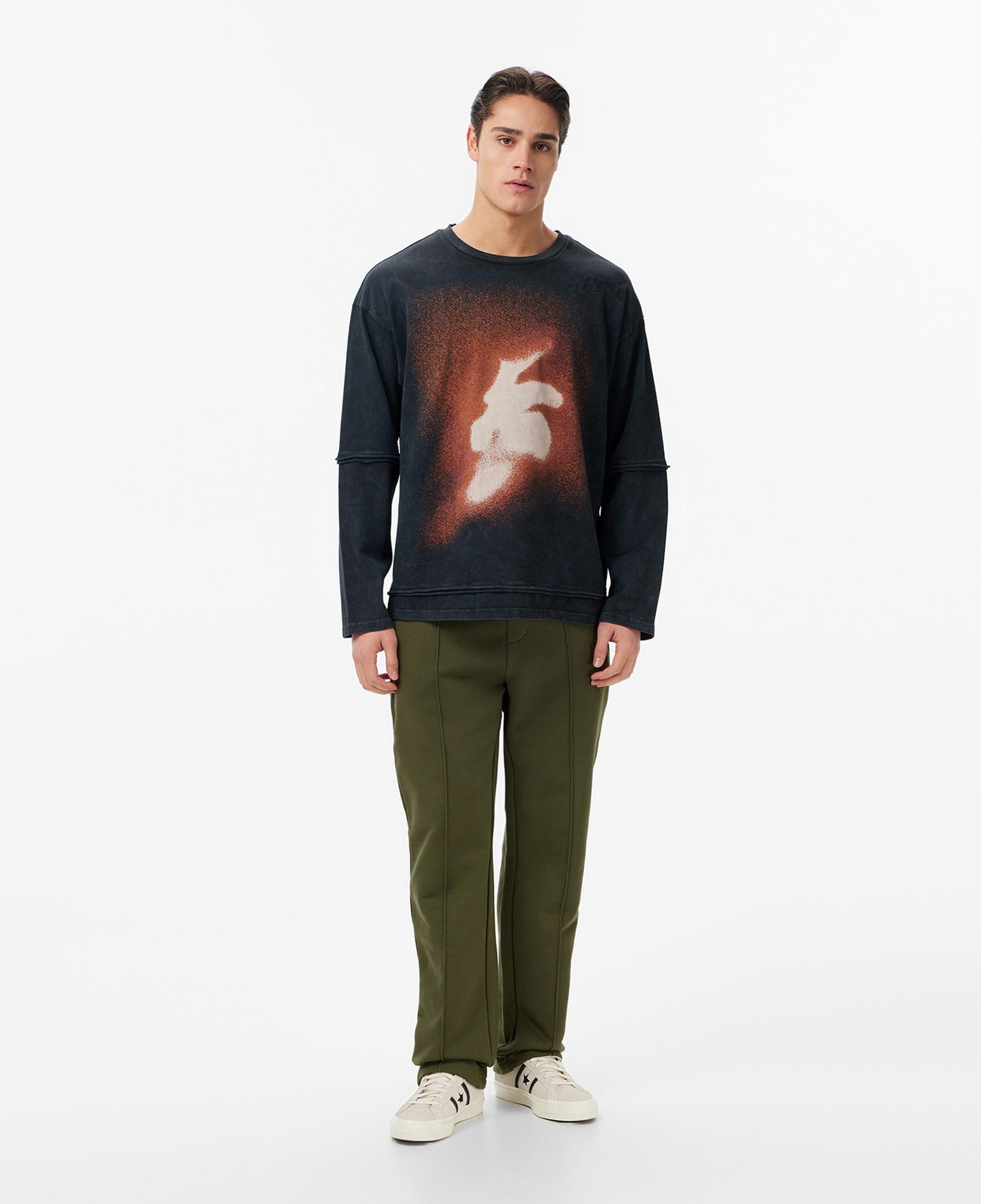 Les Benjamins Regular Fit Erkek Siyah T-Shirt