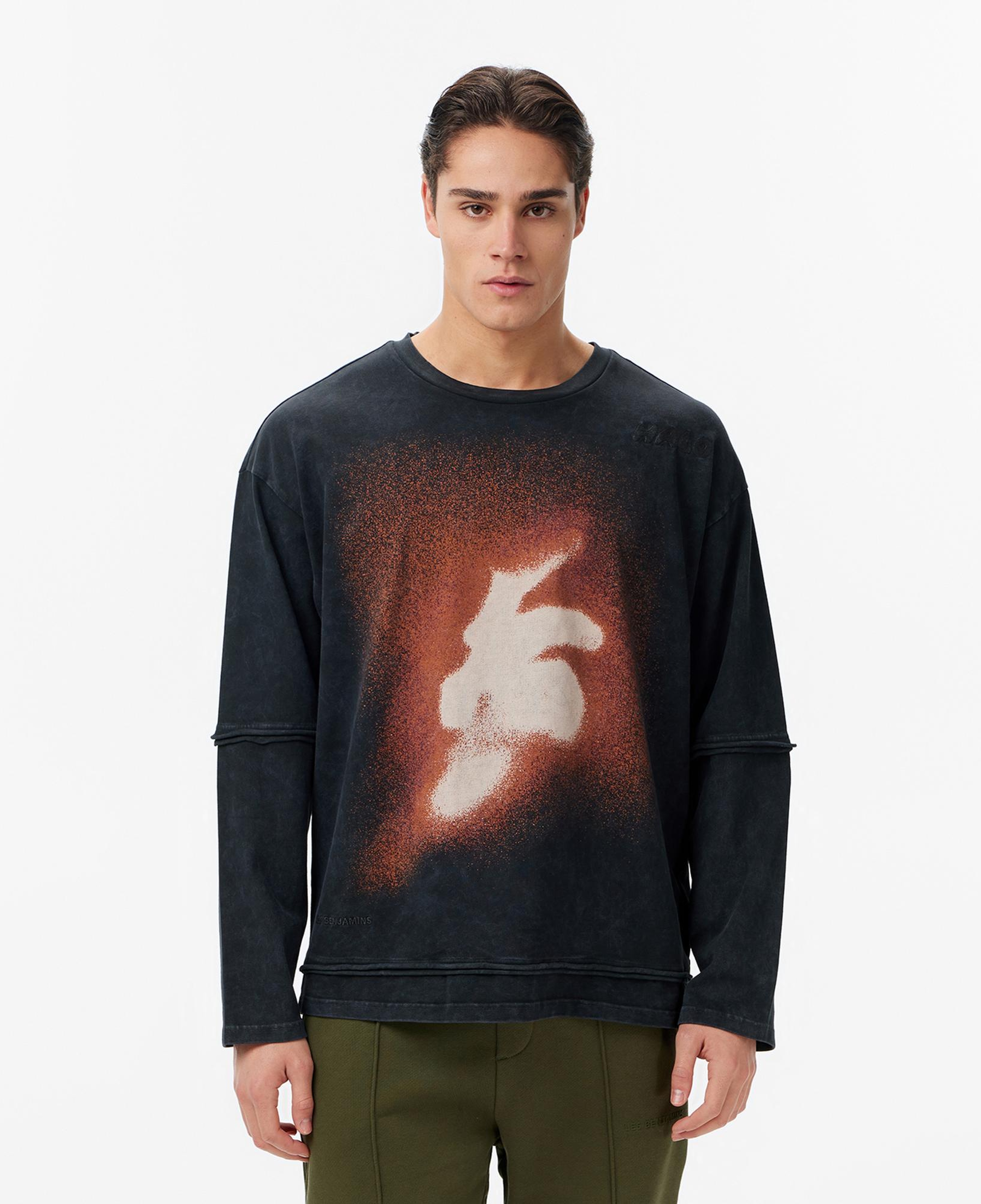 Les Benjamins Regular Fit Erkek Siyah T-Shirt