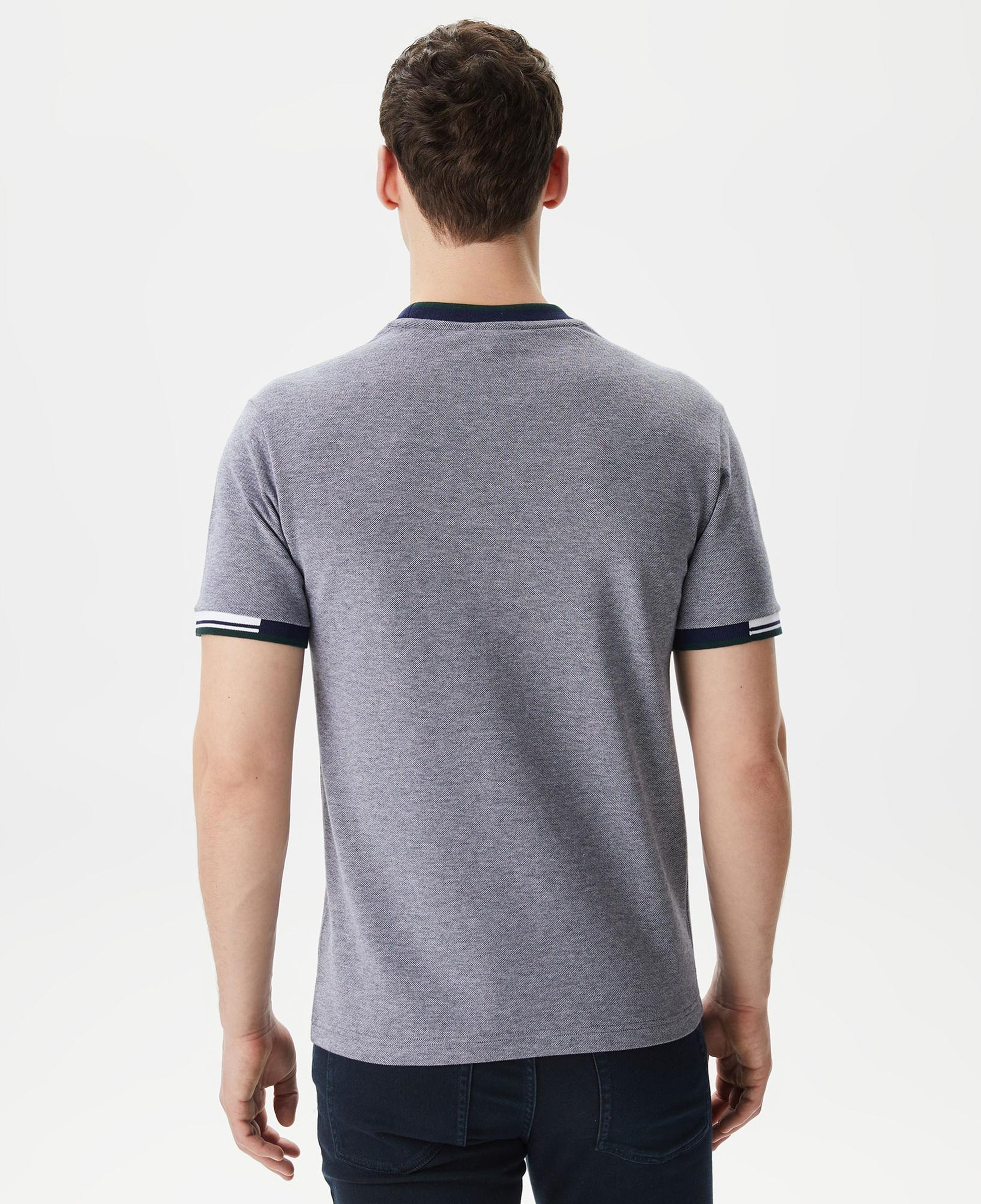 Lacoste Erkek Regular Fit Bisiklet Yaka Lacivert T-Shirt